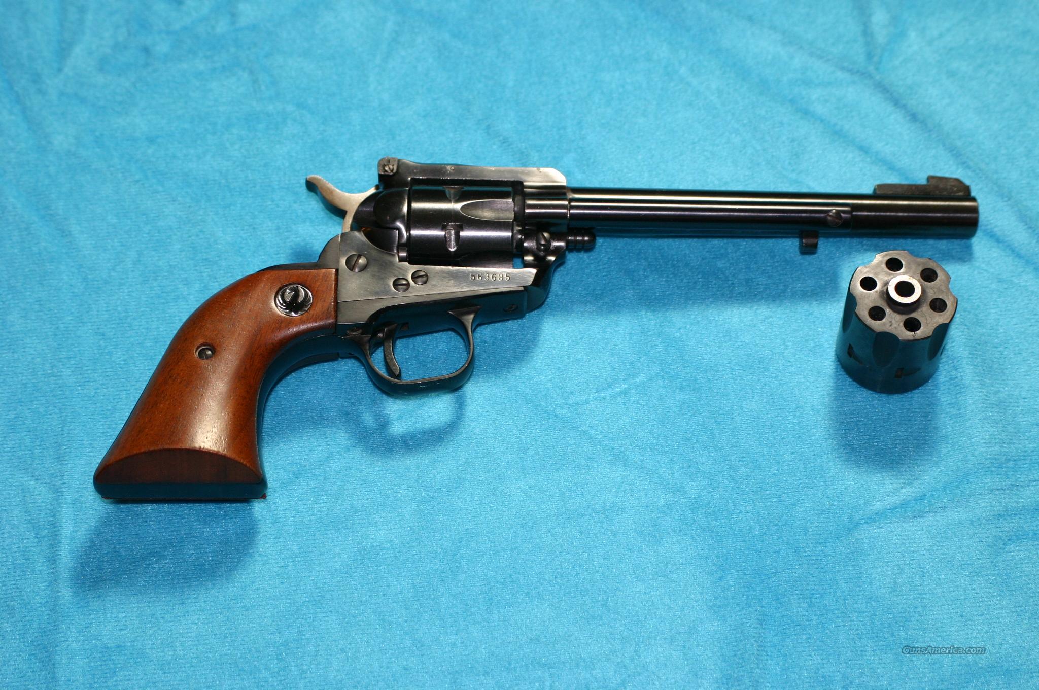 Ruger Blackhawk Single Six 22 Lr With Extra Cyl For Sale 1950