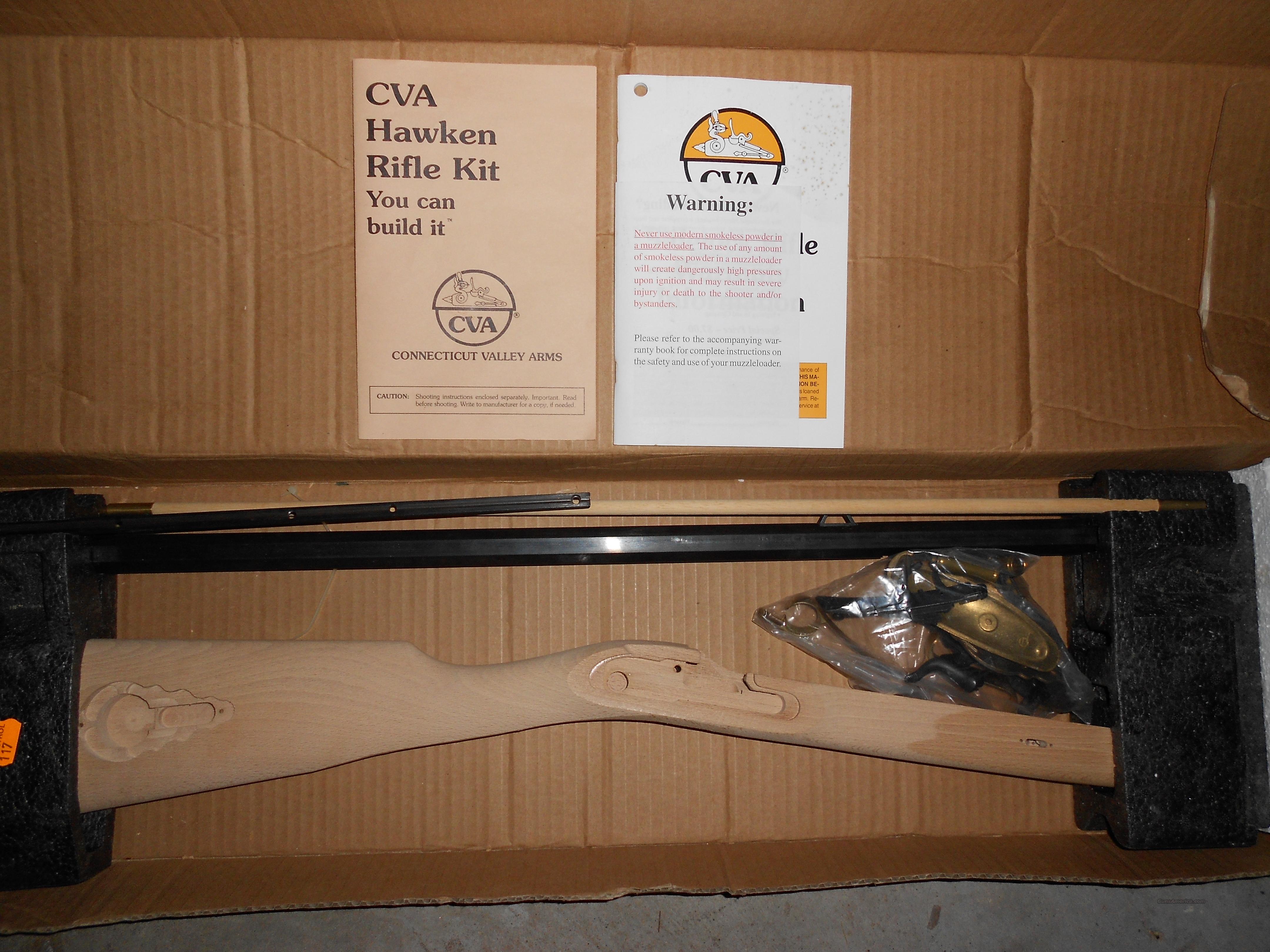 50 Cal Cva St Lewis Hawken Rifle Kit Percussi For Sale