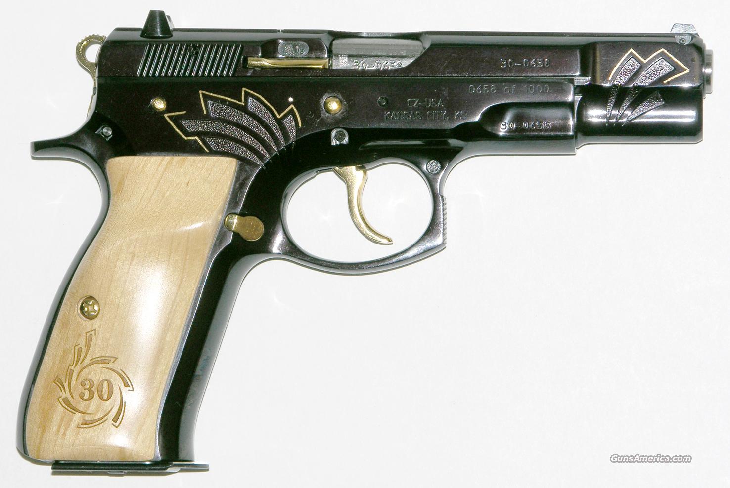 CZ 75 B 30th Anniversary Pistol For Sale