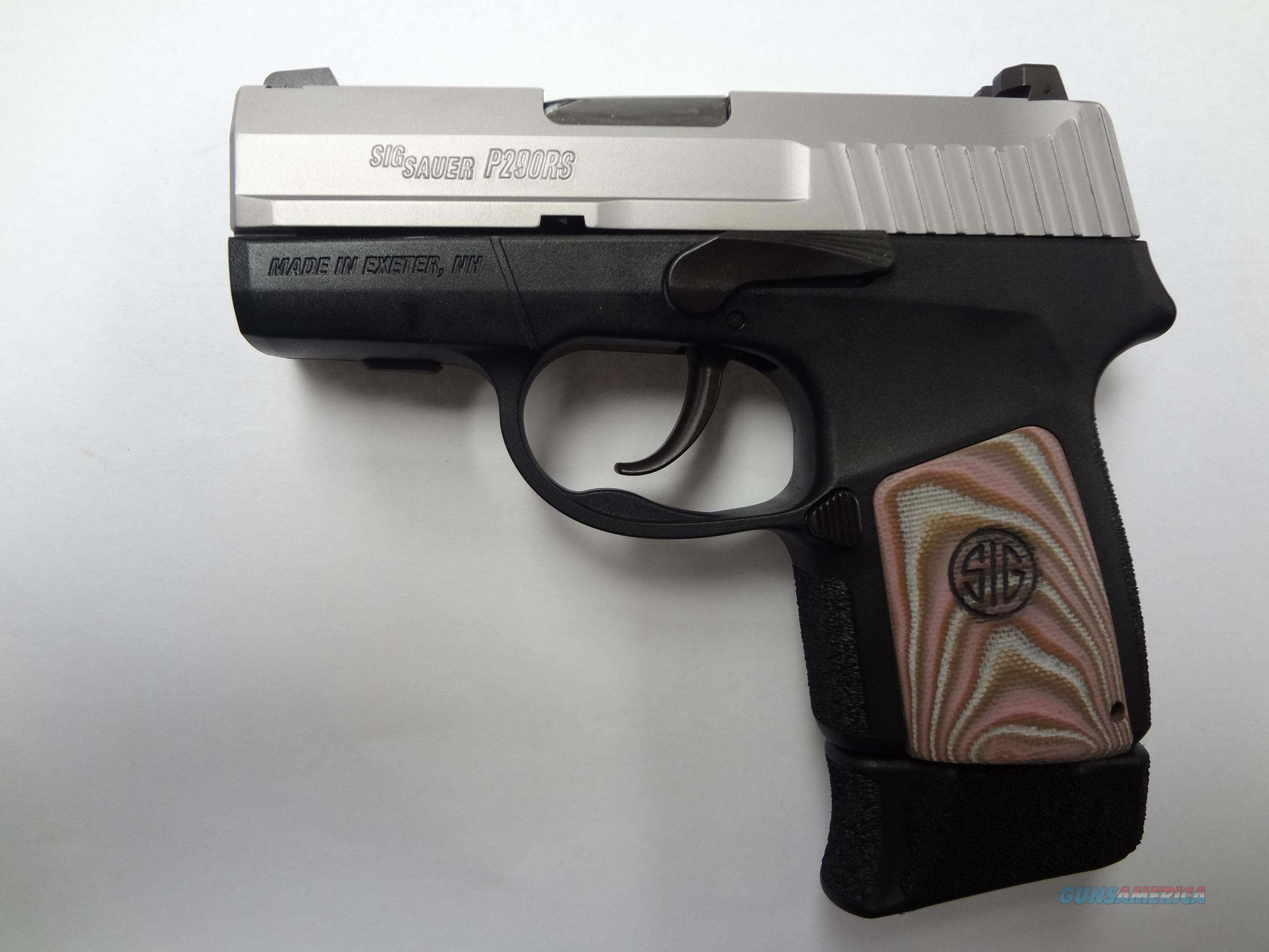 Sig Sauer P290RS 380 Auto Duo Pink 8RD for sale