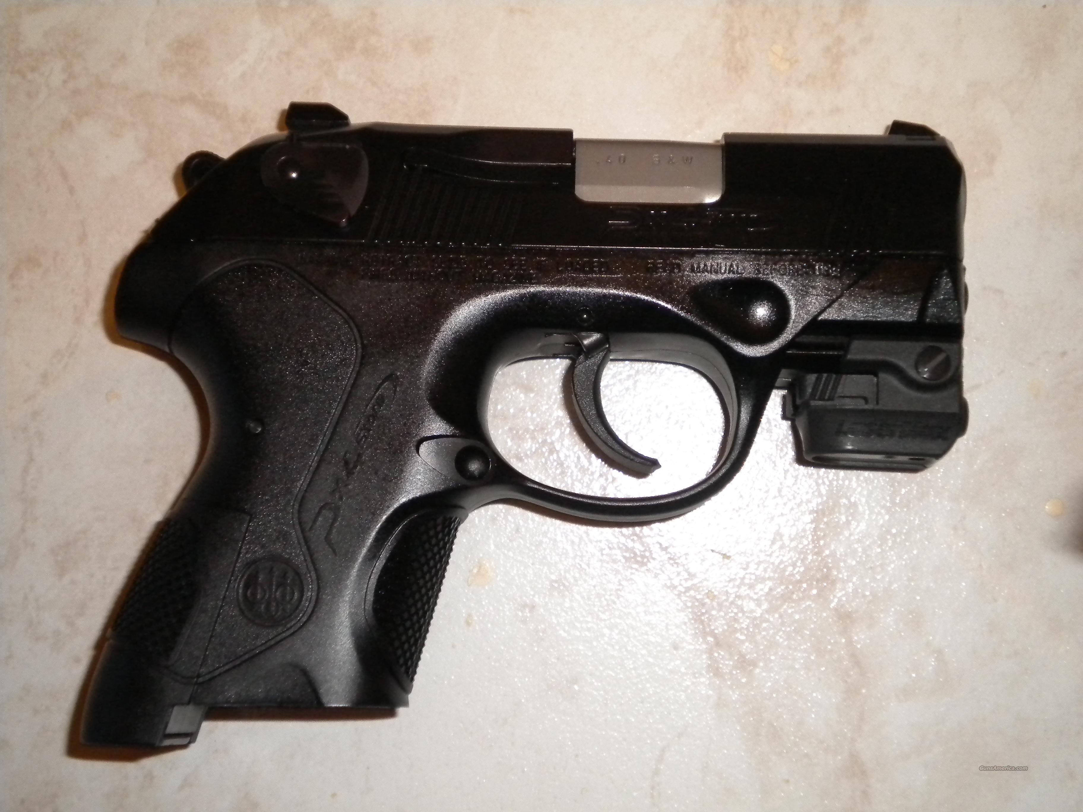 Beretta Storm Px4 Sub Compact 40 Sandw With Laser For Sale 3772