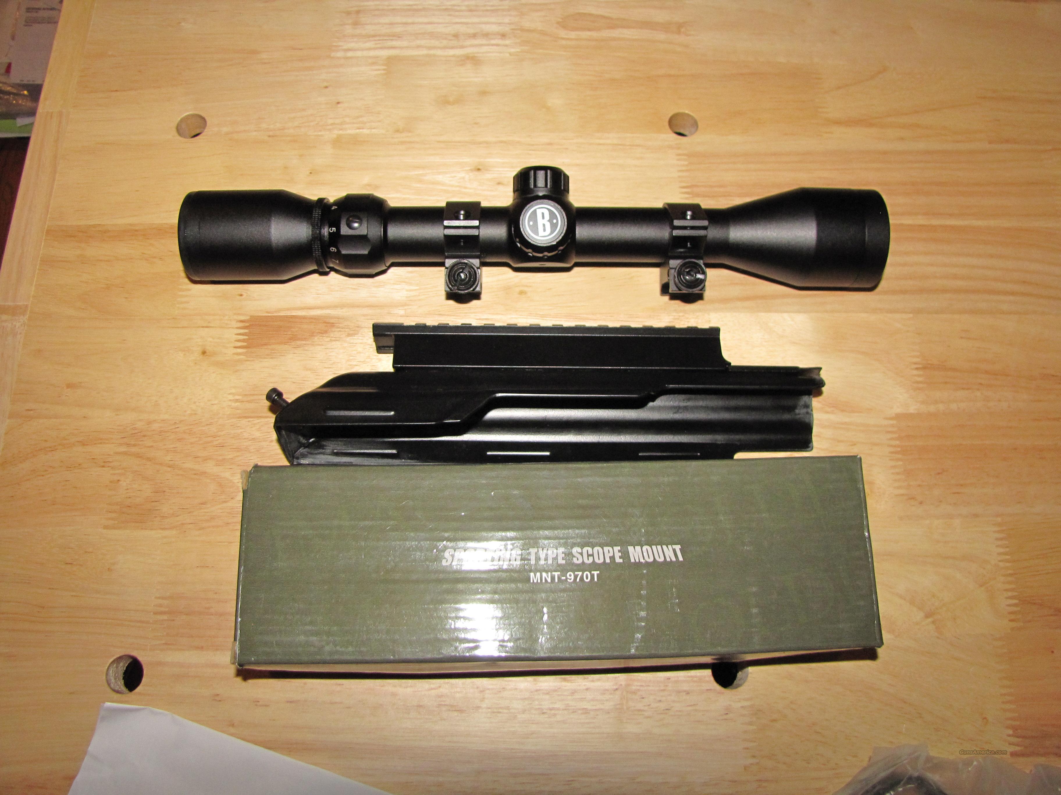 MNT970T AK47/Mac90 scope mount w/scope for sale