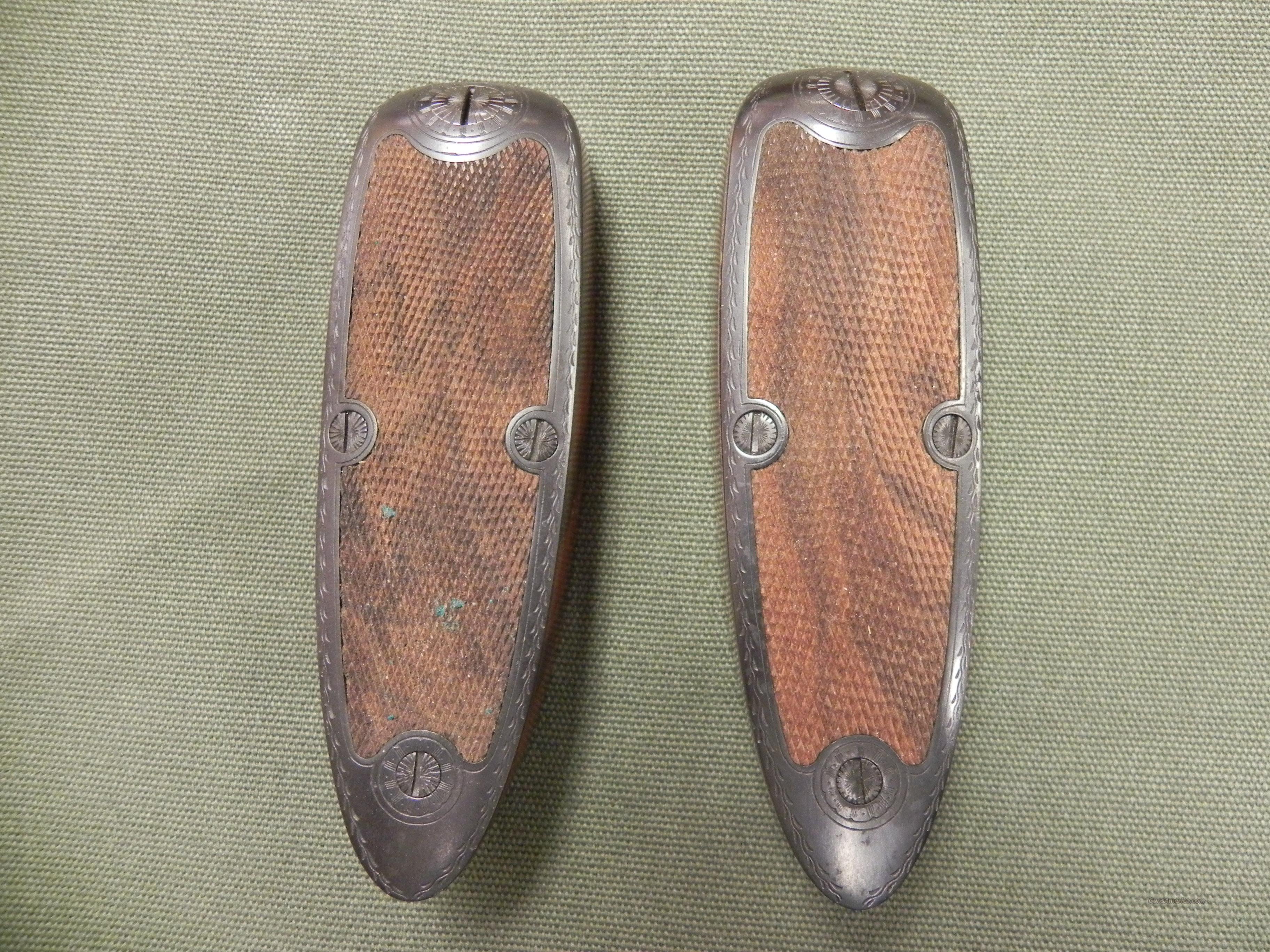 Skeletonized and engraved shotgun butt plates for sale