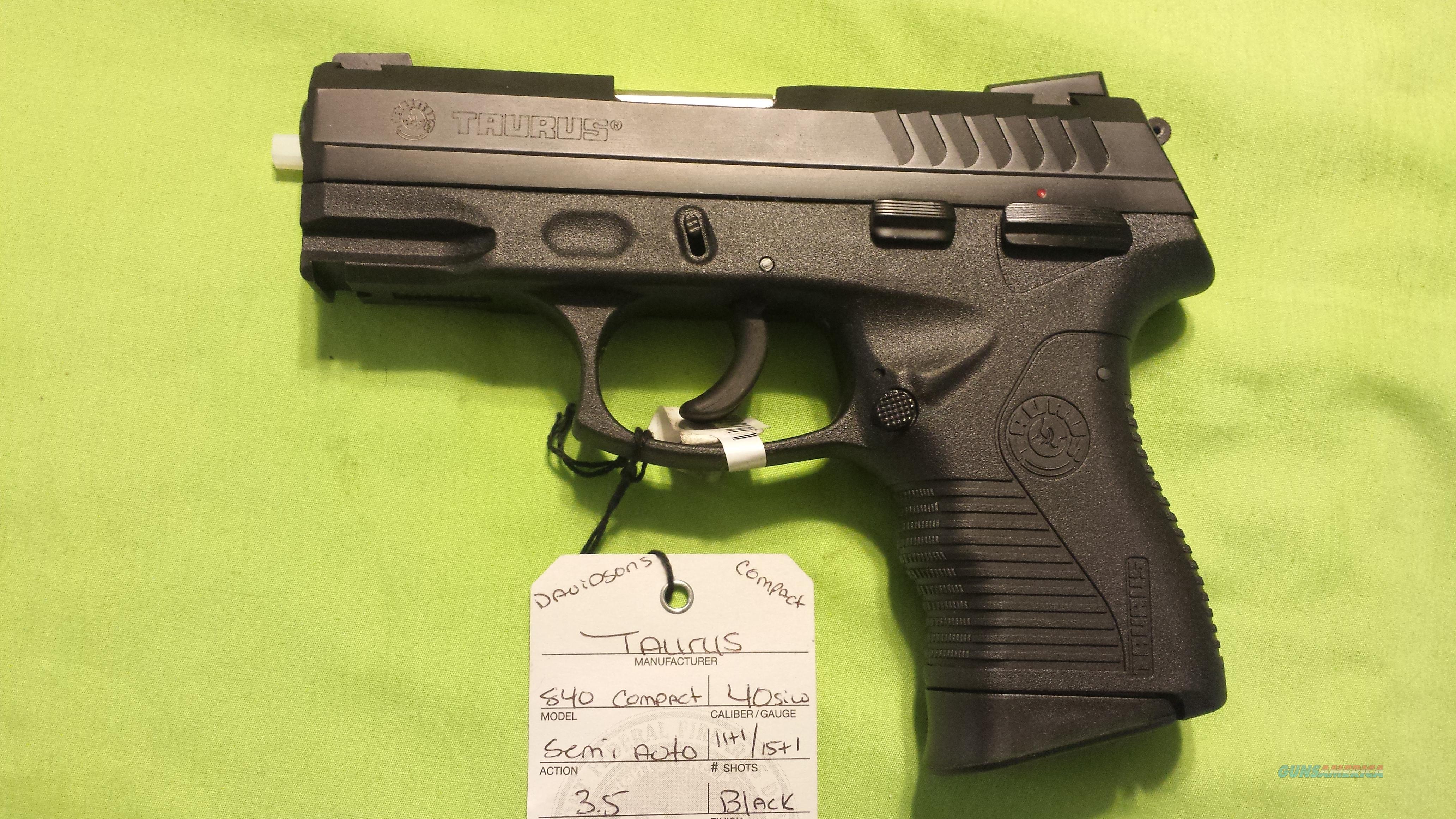 Taurus Pt S W Compact Rd For Sale