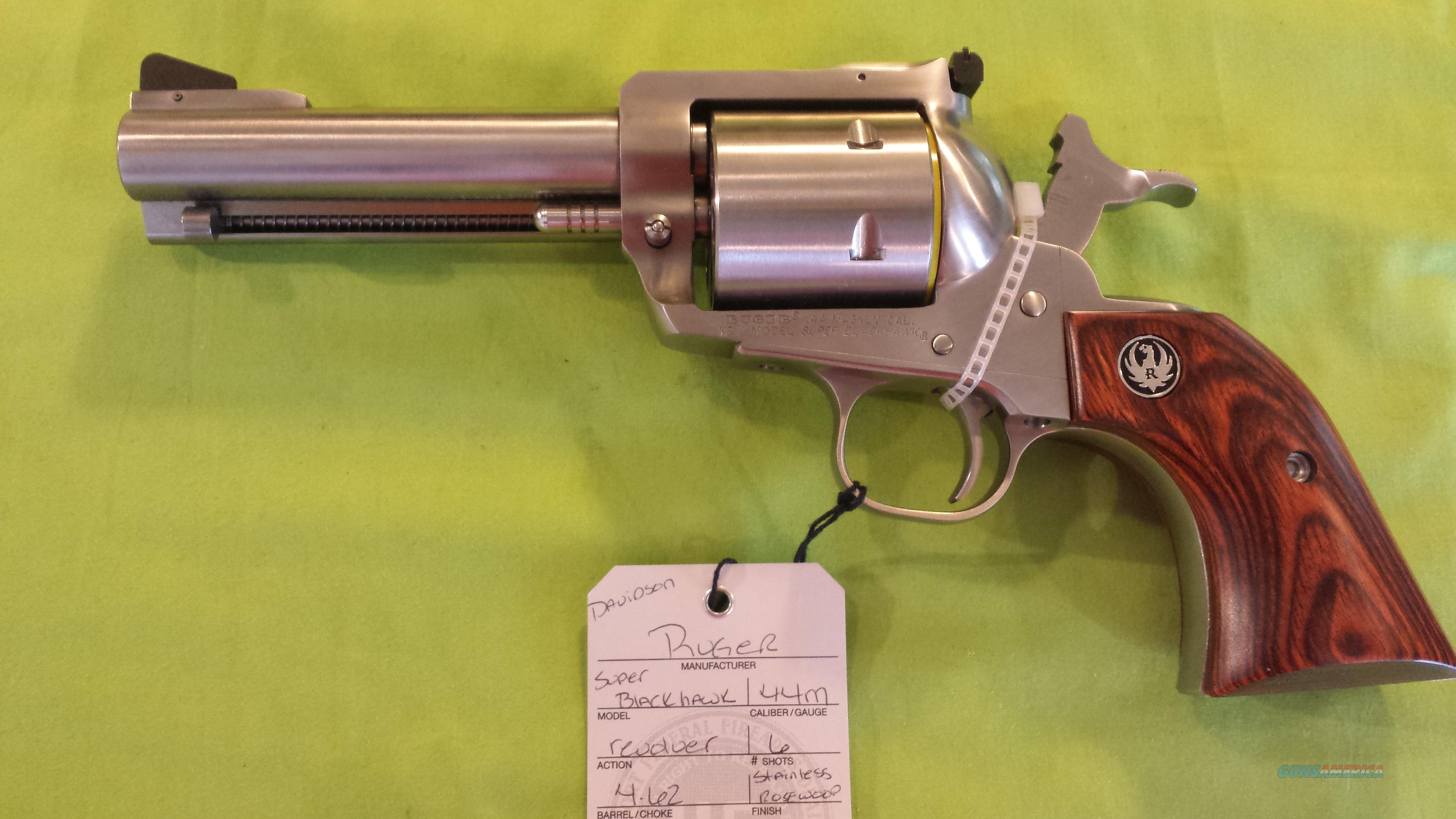 Ruger Super Blackhawk 44 Mag 462 Ks458n C For Sale