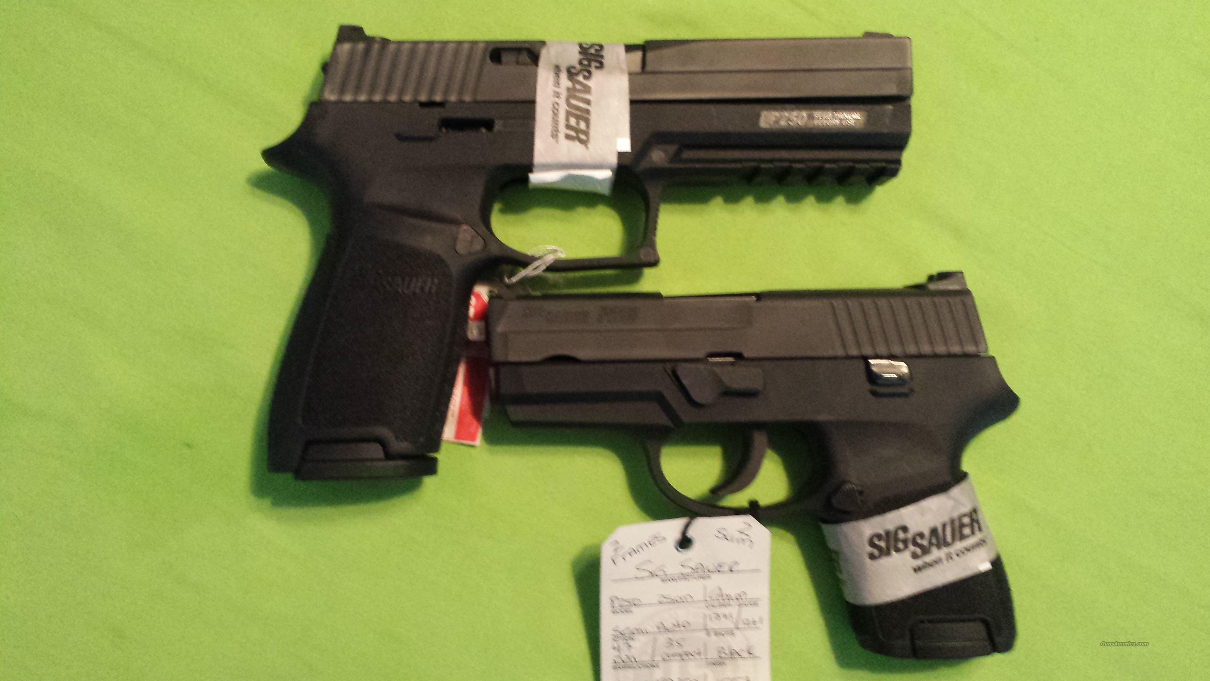 Sig Sauer P250 9mm 2sum Pkg 1712rd Full And Comp For Sale 2533