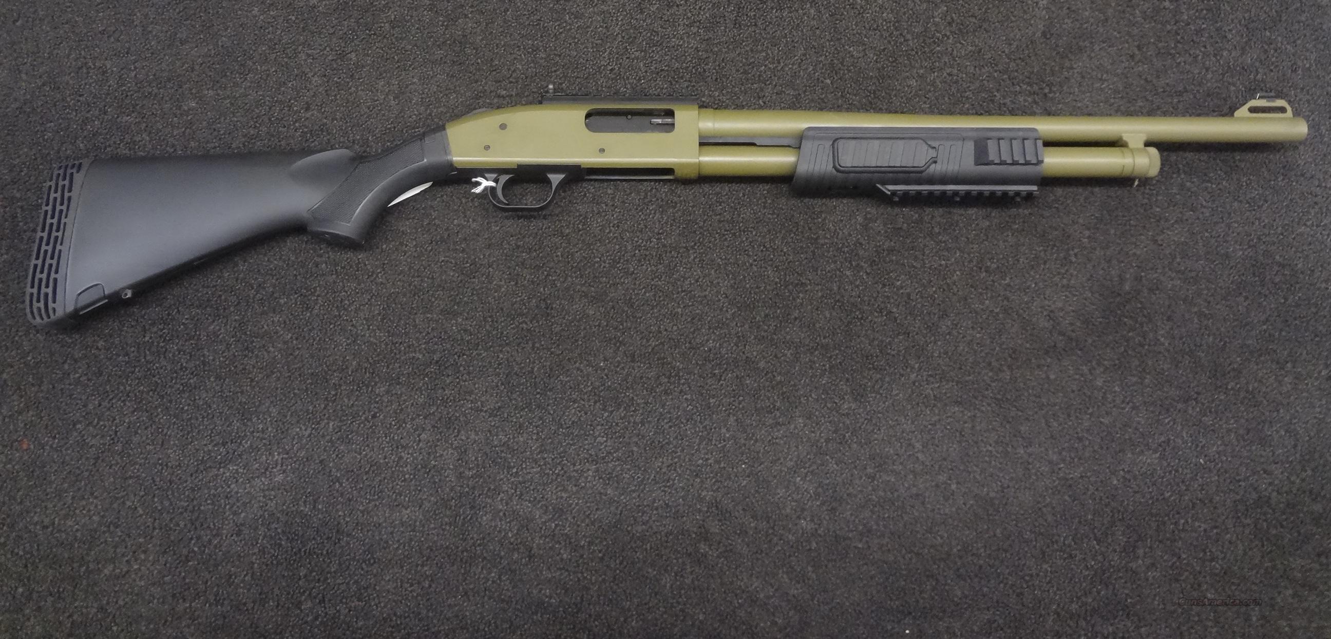 Mossberg 500 Flex Tactical Od Green For Sale 3471