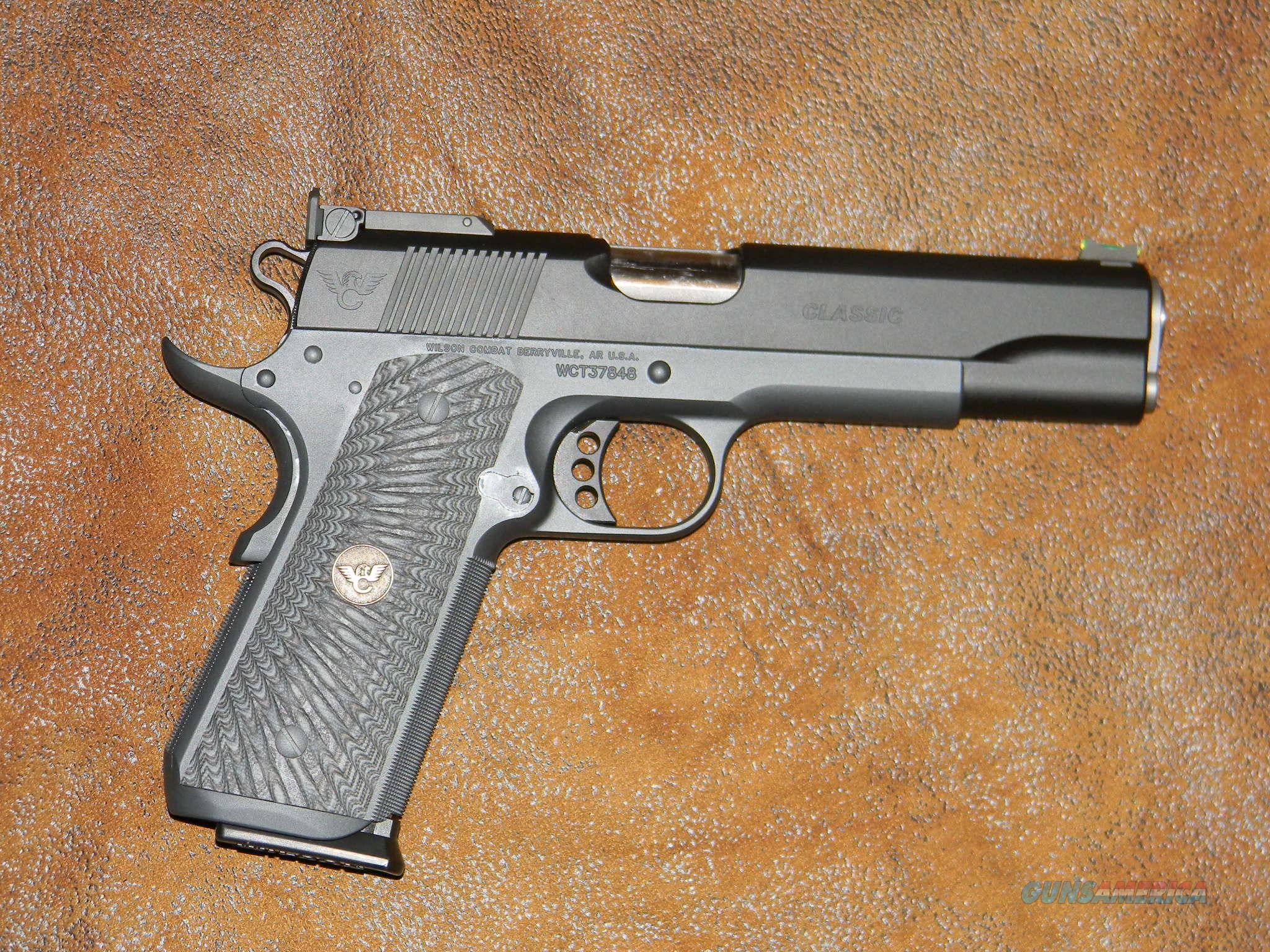 Wilson Combat Classic 1911 45acp W Upgrades N For Sale 7506