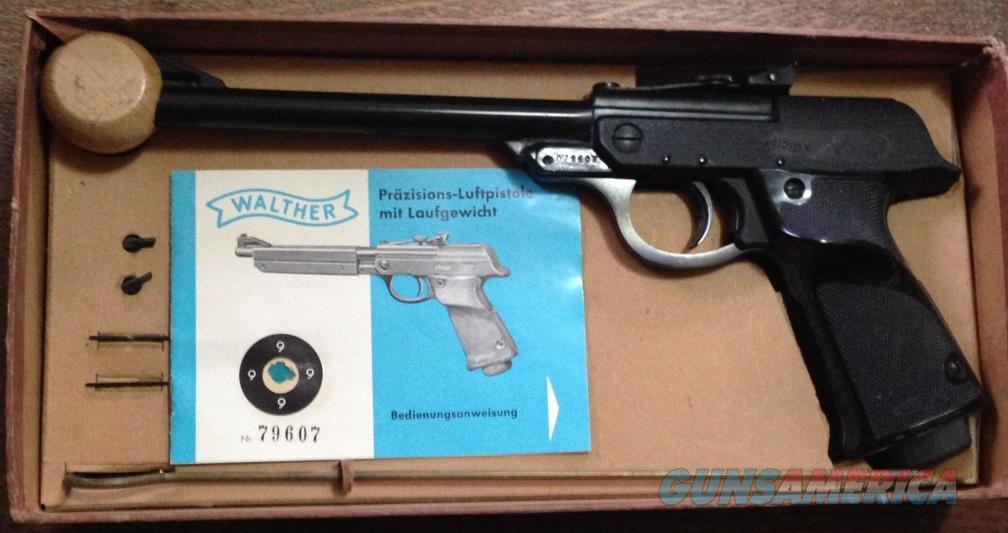 Walther Lp Model 53 Target Air Pistol For Sale 6805