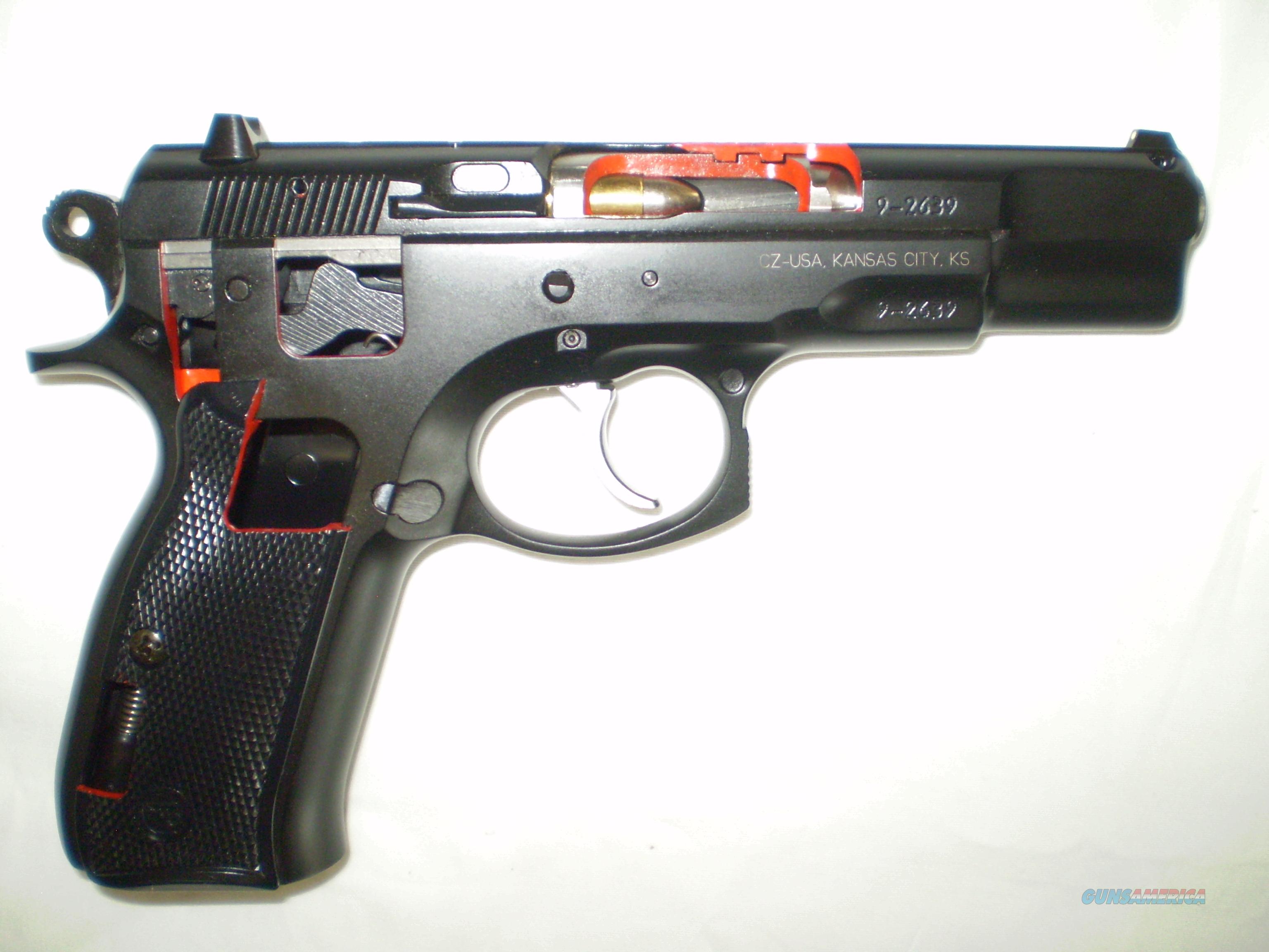 CZ75 B FACTORY CUTAWAY MODEL RARE 9mm 4.7" For Sale