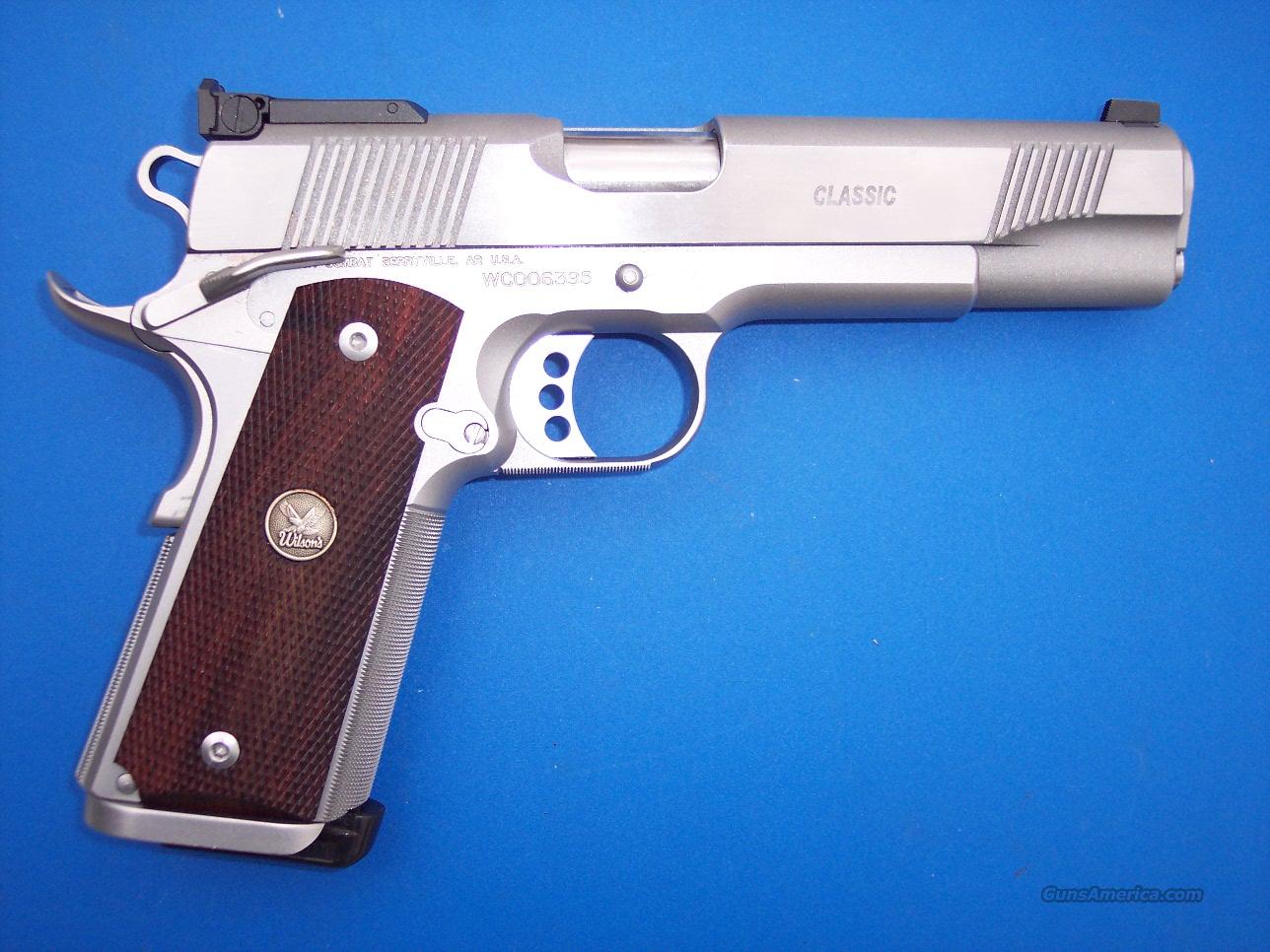 Wilson Combat Classic Stainless 45 Acp For Sale