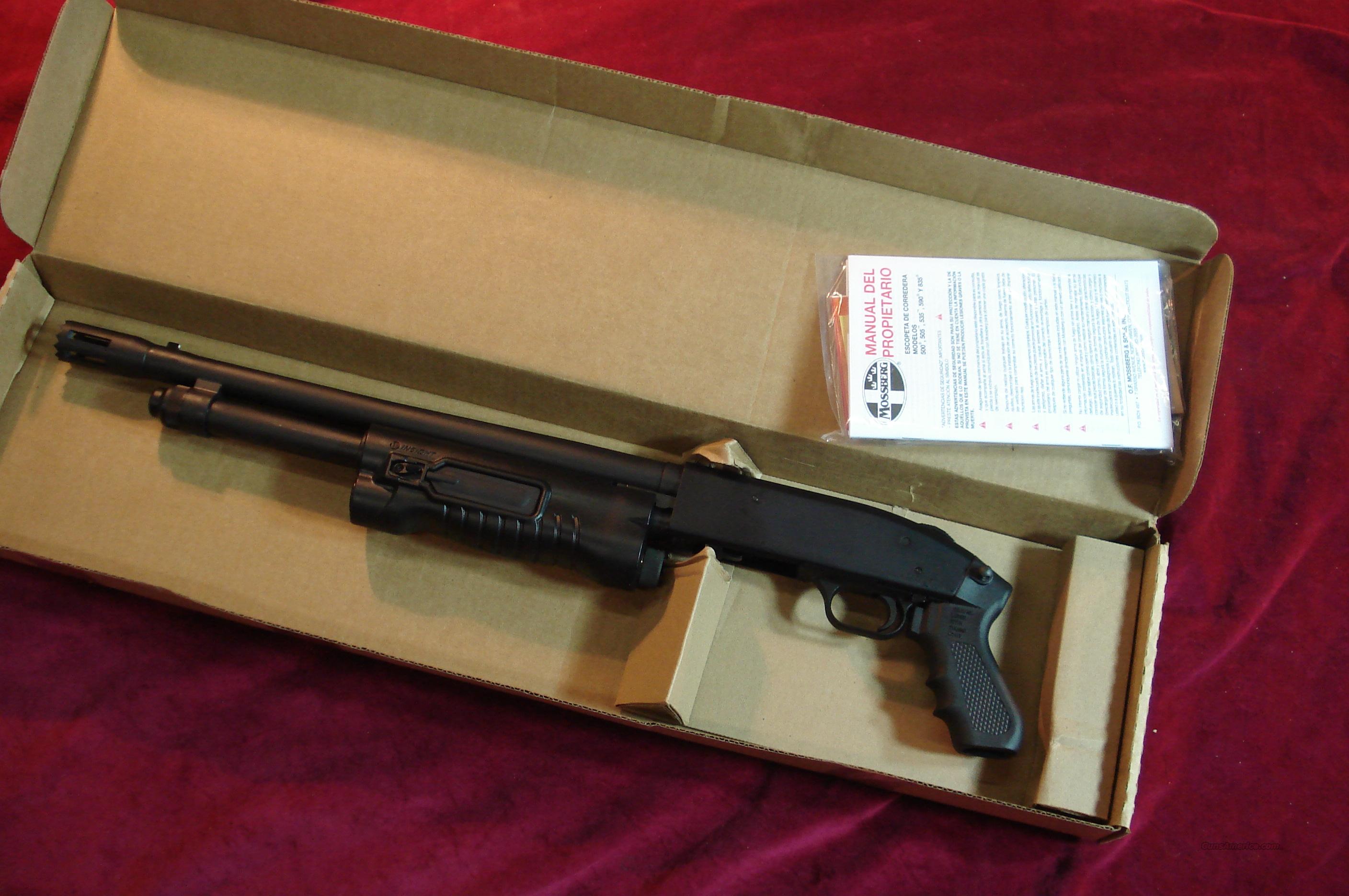 MOSSBERG 500 TACTICAL BREACHER 12G PISTOL GRIP for sale