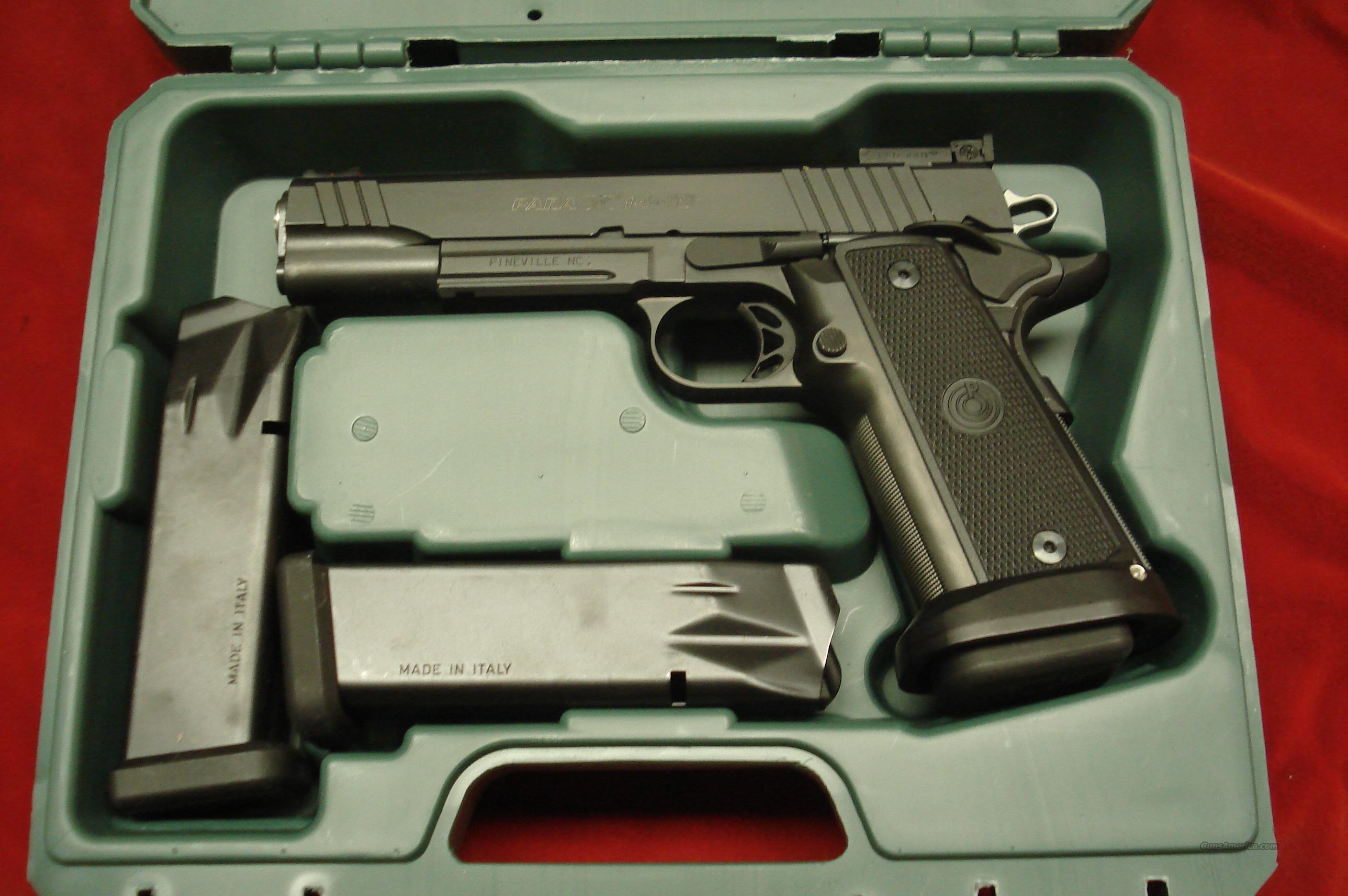 PARA ORDNANCE BLACK PK2 STAINLESS P14-45 TACTIC... for sale