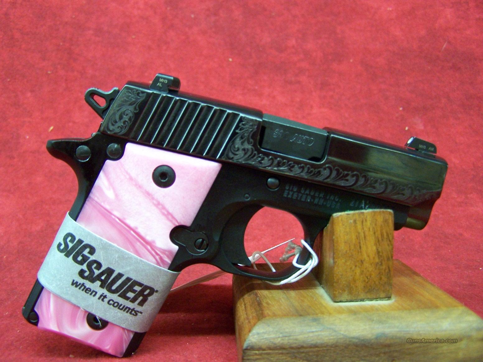 Sig Sauer P238 Pink Pearl 380 238 380 Bss Esp For Sale