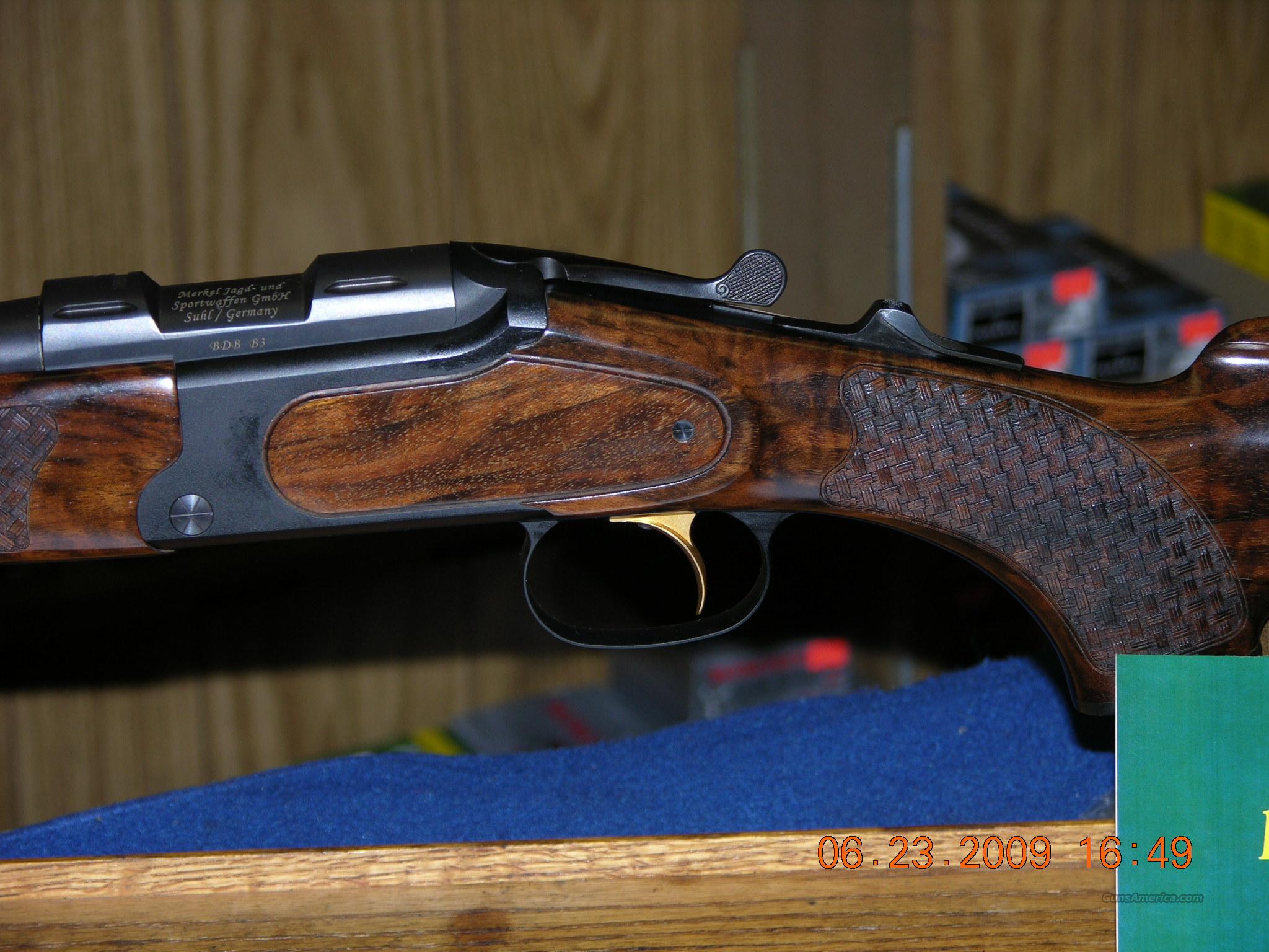 Merkel JAGD Model B3 Double Rifle In .30-06 For Sale