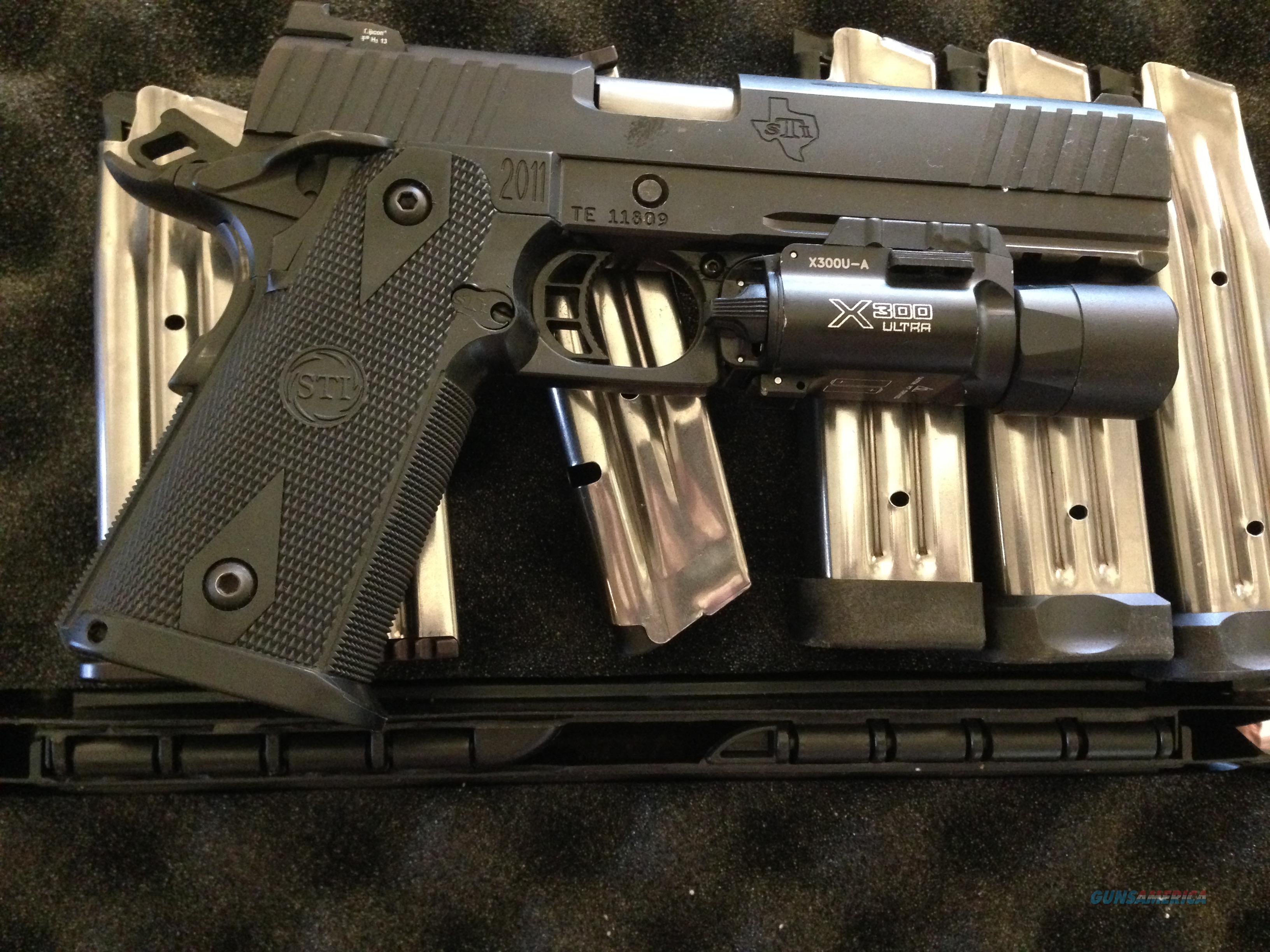 STI Tactical 5.0 9MM With 6 Magazines For Sale