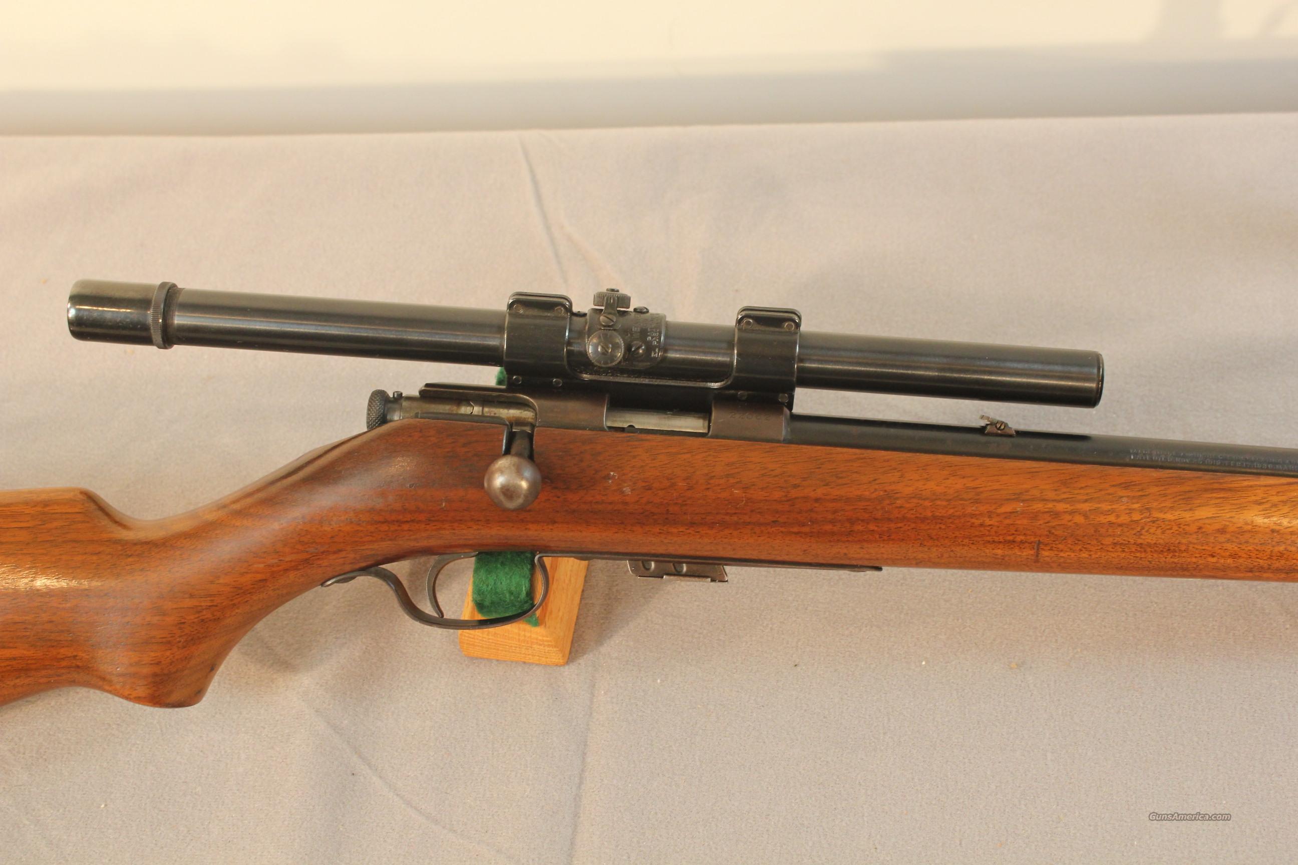 Winchester Model 57 22lr Wweaver 6x Scope For Sale 6115