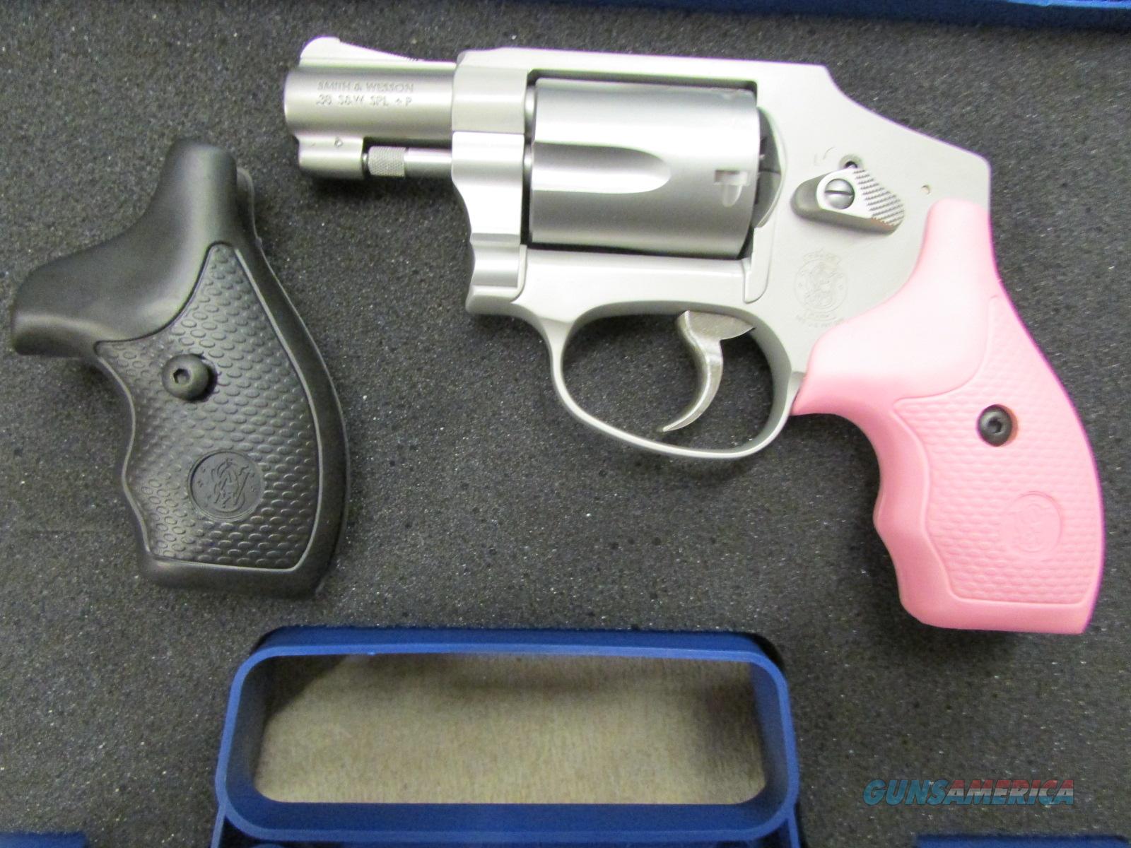 Smith And Wesson Model 642 Airweight Pink Grips For Sale 3544