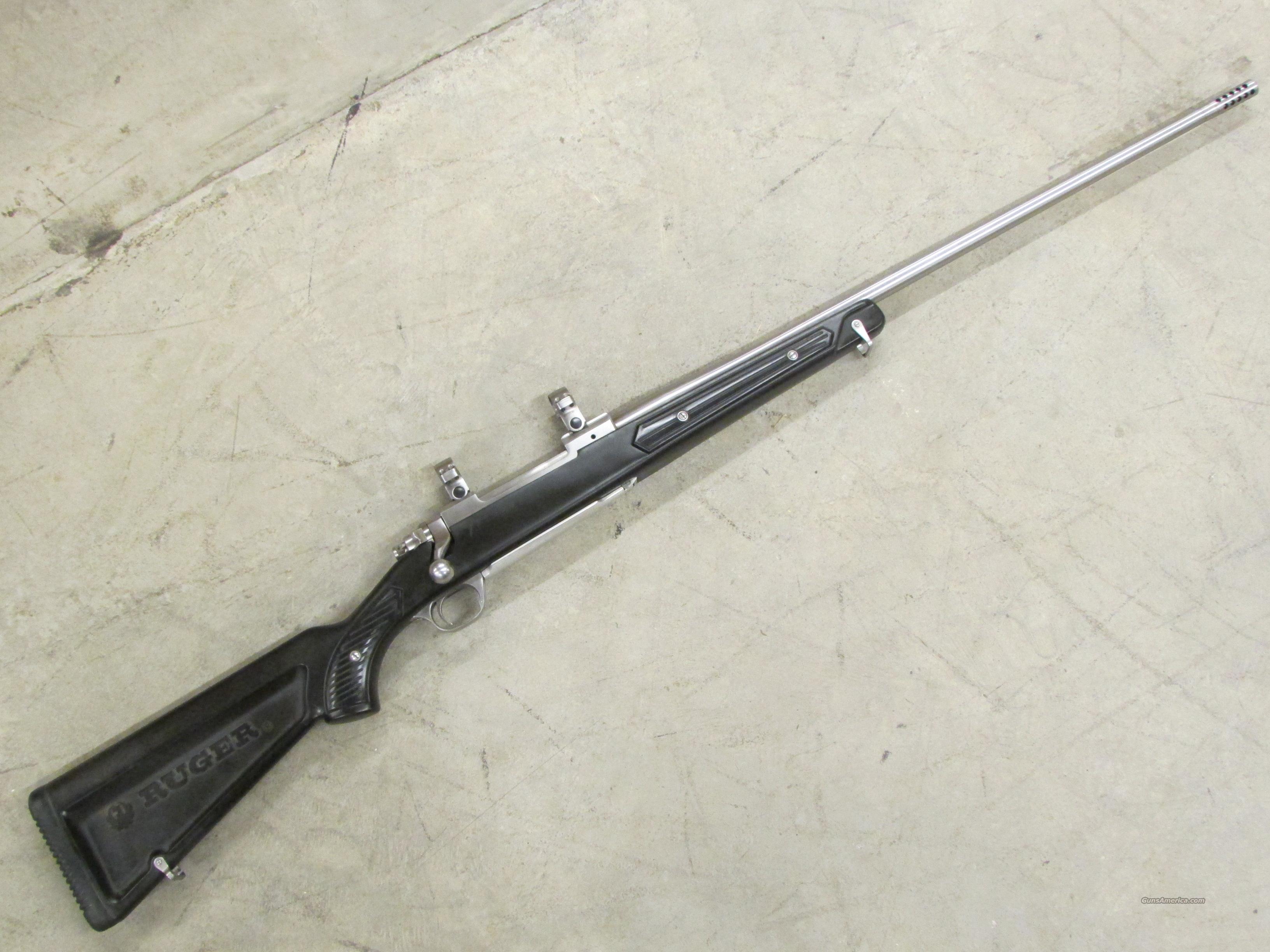 Ruger M77 Mark Ii Stainless Skeleton 7mm Reming For Sale