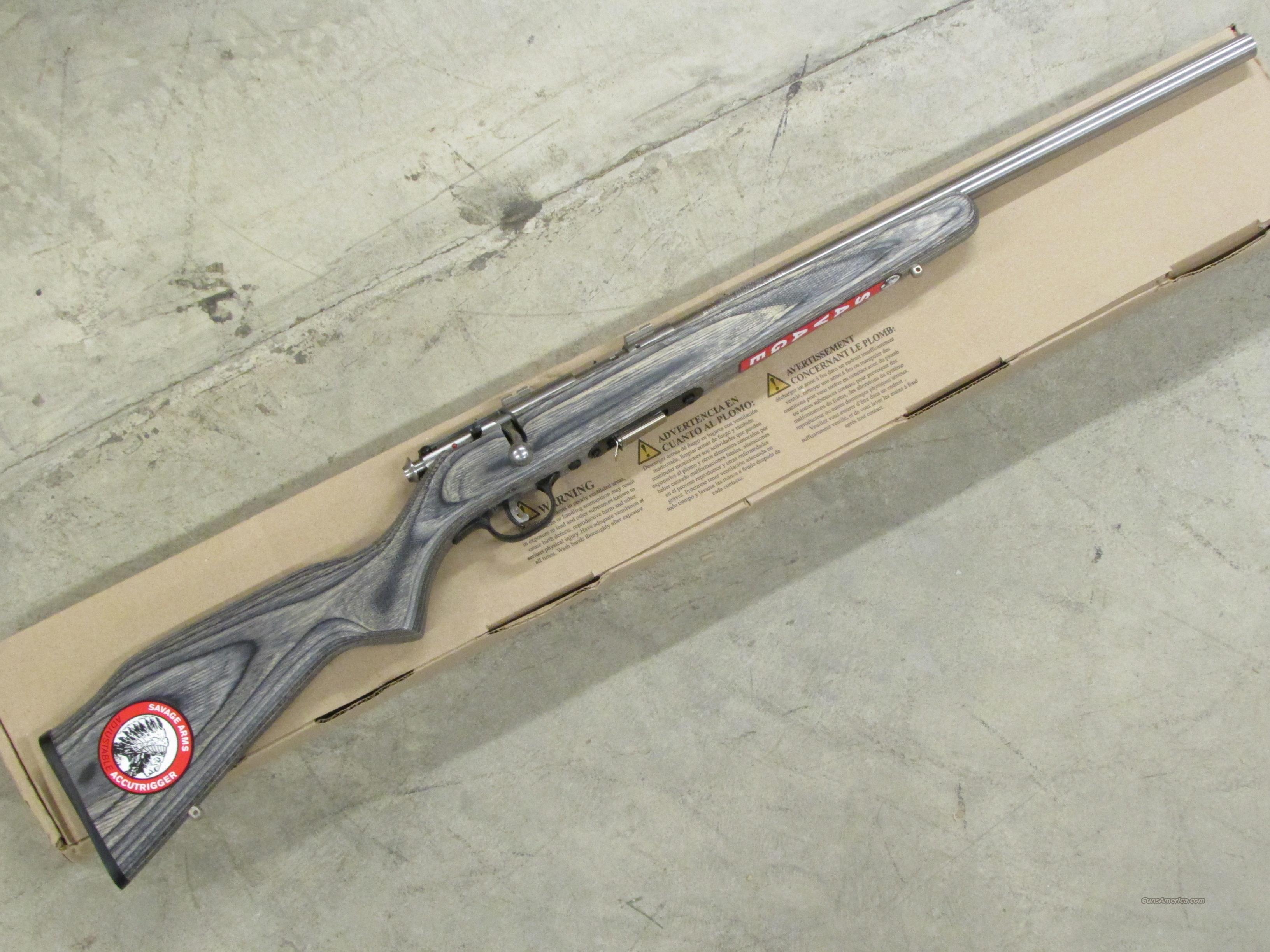 Savage Model 93r17 Bvss Stainless Bull Barrel For Sale