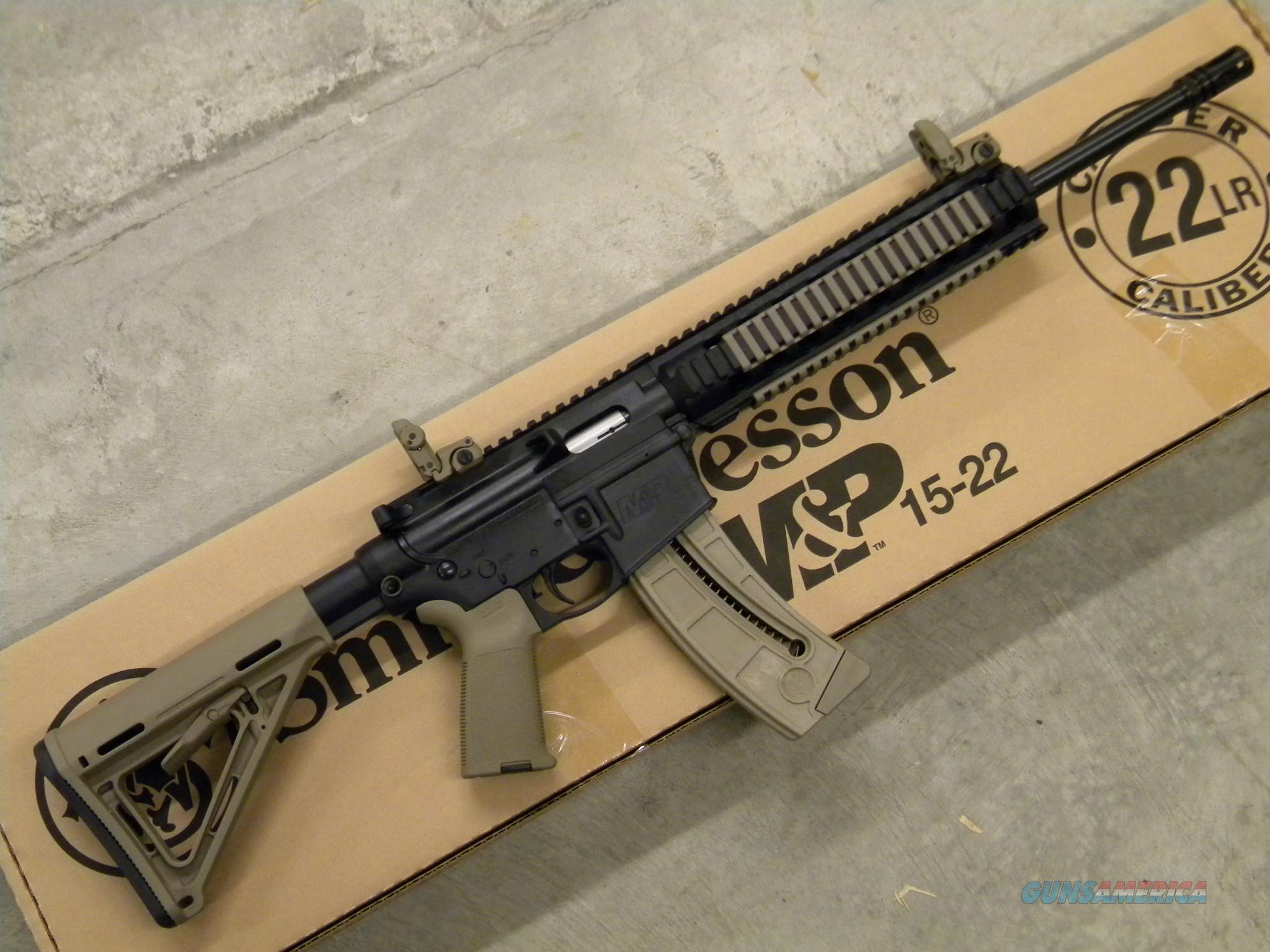 Smith & Wesson M&P15-22 MOE-FDE .22LR AR-15 811... For Sale