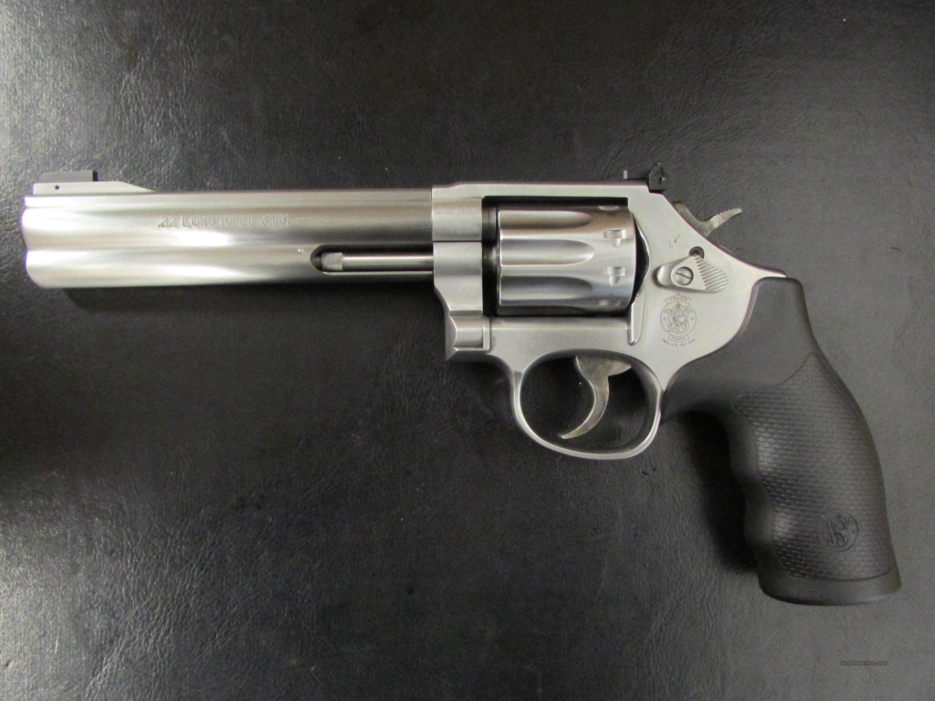 Smith And Wesson Model 617 10 Shot 22lr 6 Barre For Sale