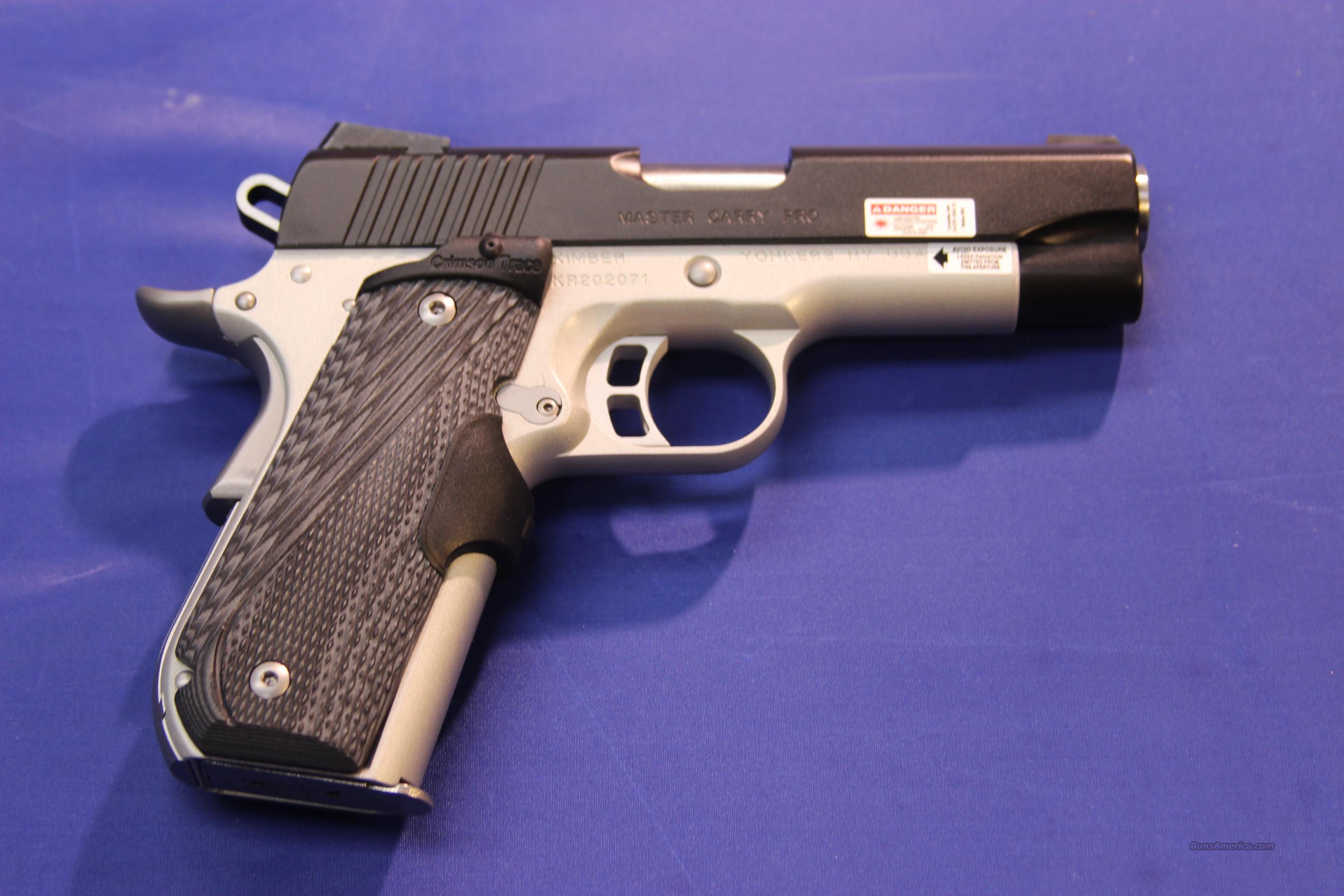 KIMBER MASTER CARRY PRO .45 ACP NEW! for sale
