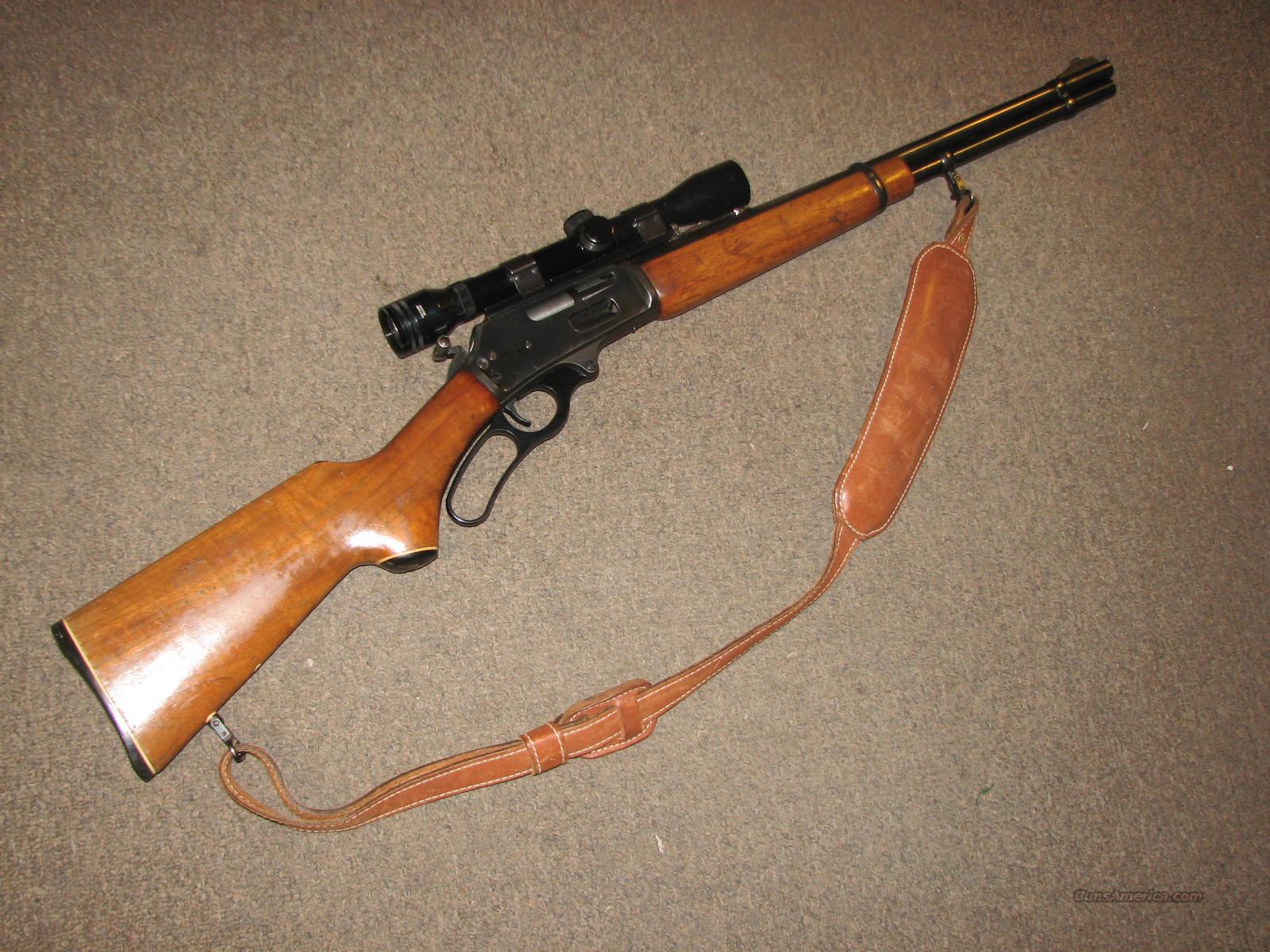 MARLIN 336 CS .3030 WIN w/ SCOPE & LEATHER SLI... for sale