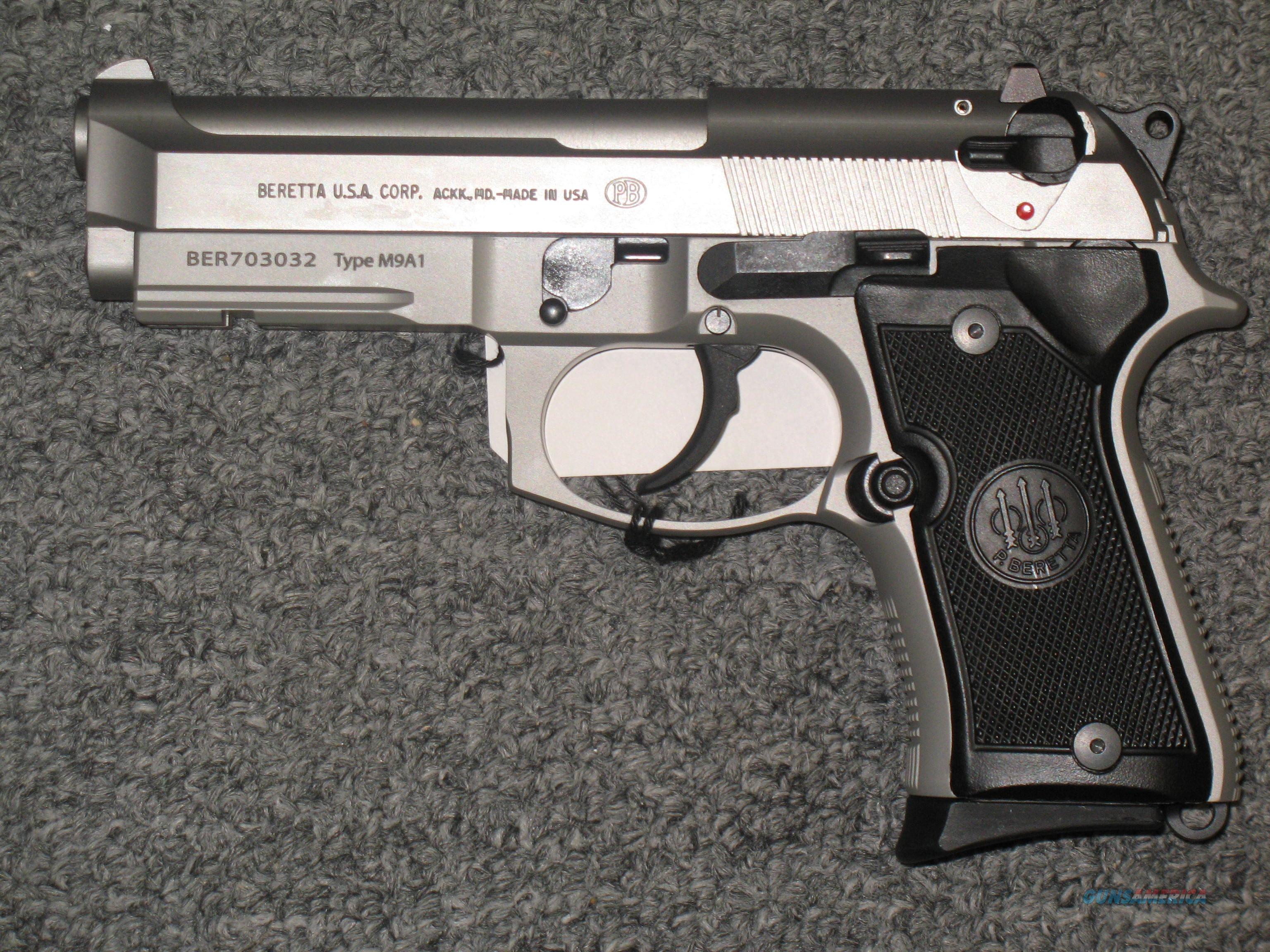 Beretta 92fs Compact L Stainless 9mm Type M9a1 For Sale 2538