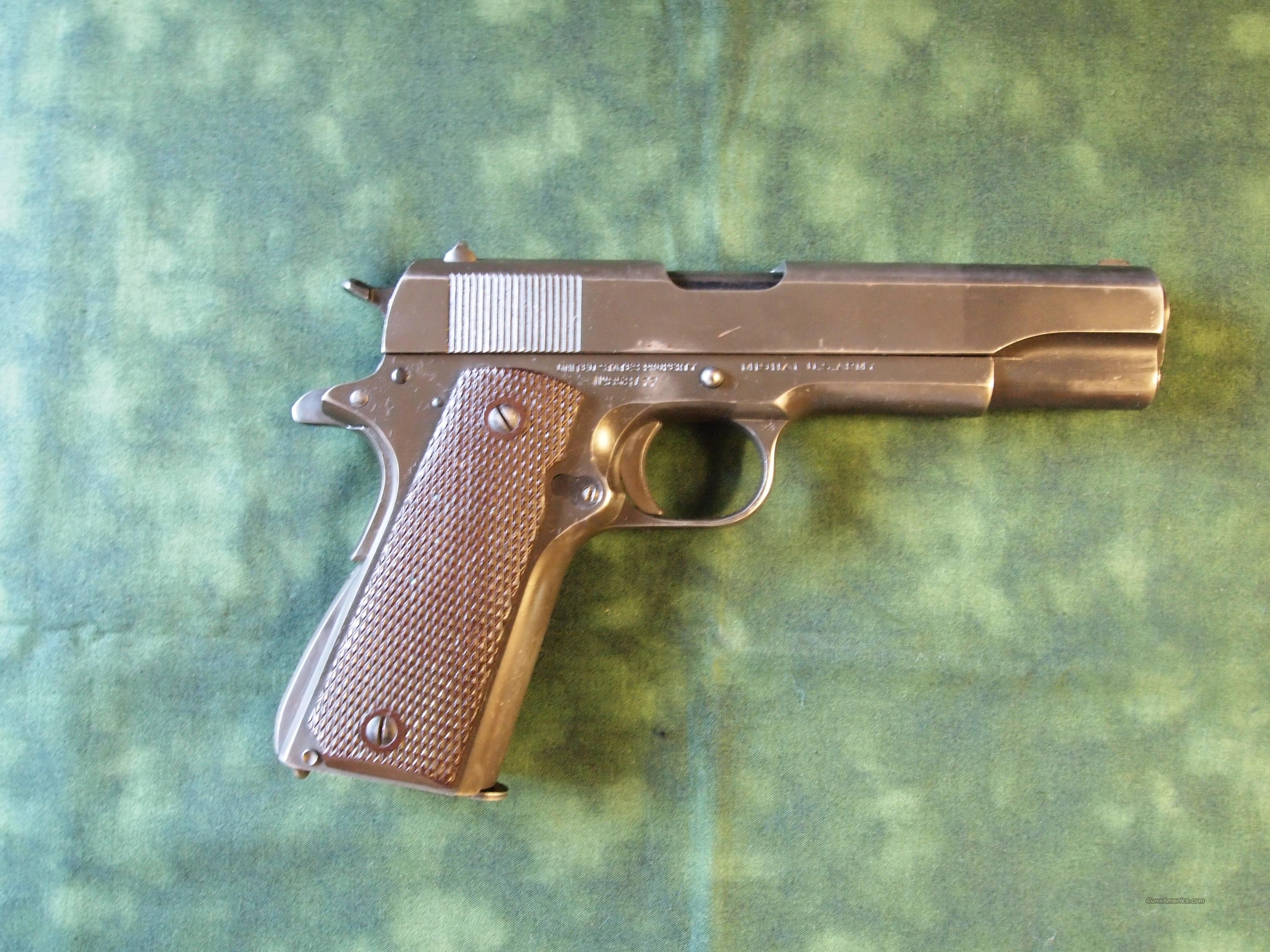 Colt M1911a1 Us Army 45 Acp For Sale 9458