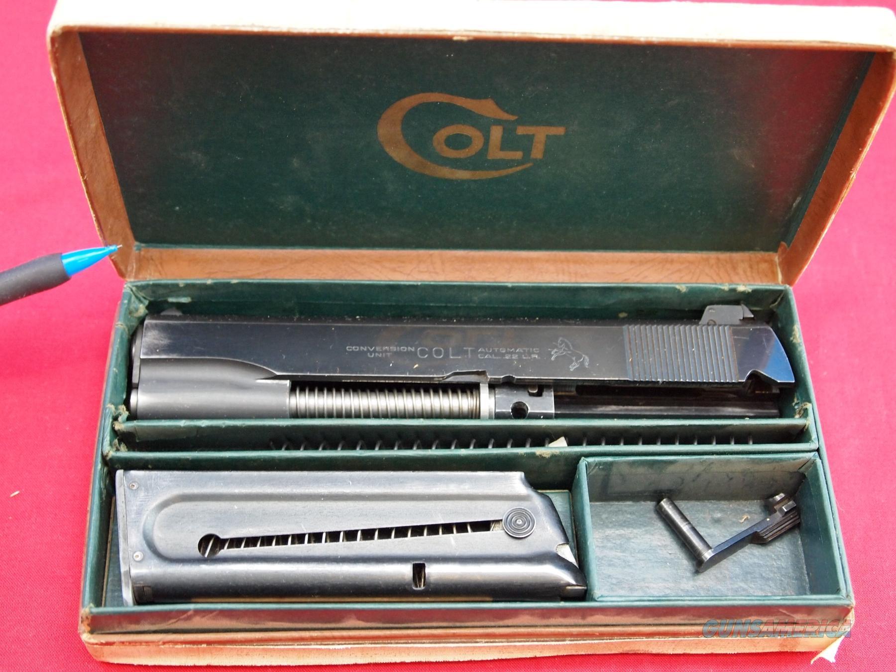 Colt 22 Lr Conversion Unit For 1911govt 45 For Sale 6681