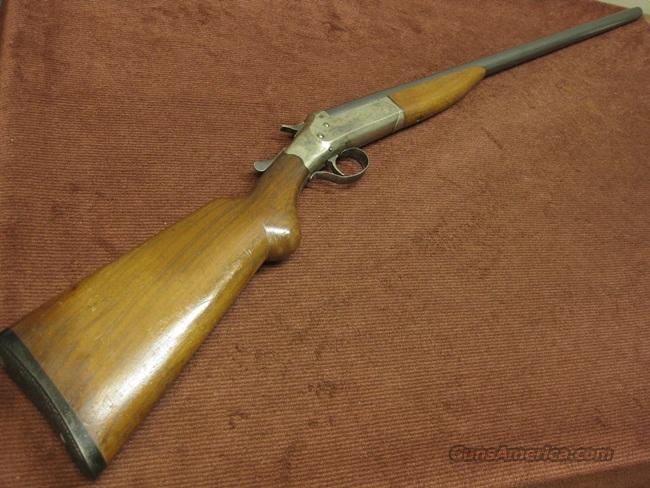 Stevens 12ga. Vintage Single Shot Shotgun - Exc For Sale