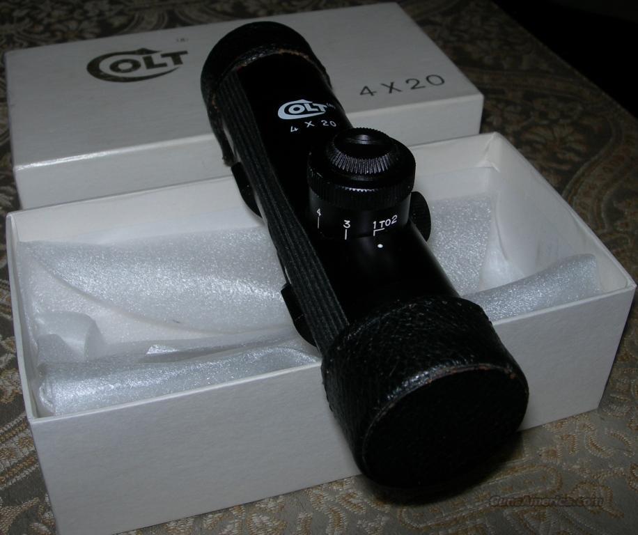 Colt 4x20 Ar 15 Scope Original Never Used For Sale