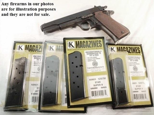 Star Model Super B 9 Shot Magazine Triple K Fit... For Sale