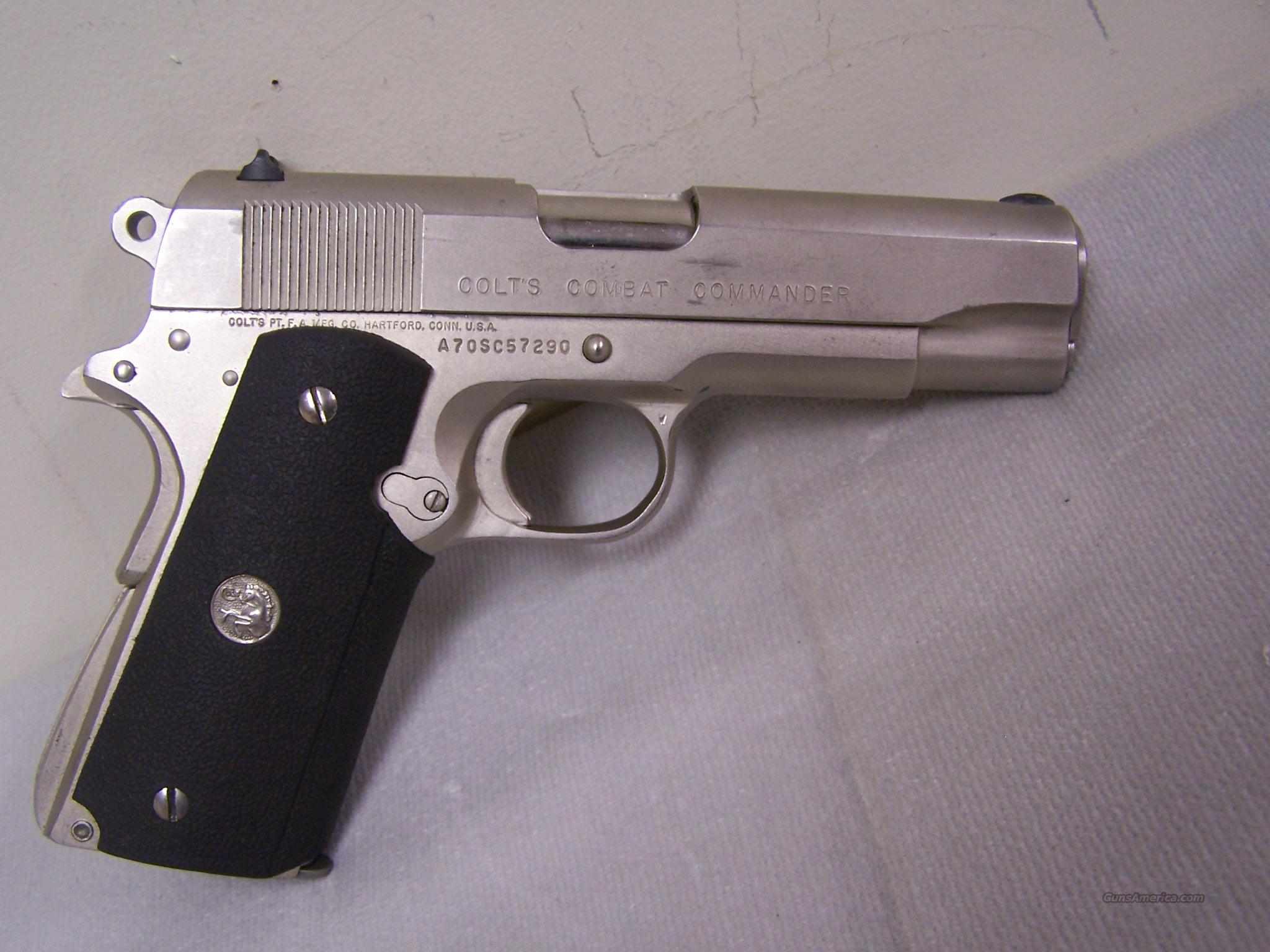 Colt Combat Commander Series 70 For Sale 0433