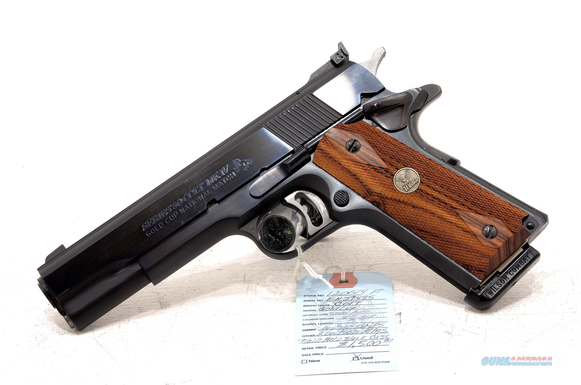 COLT SERIES 80 MK IV GOLD CUP NATIONAL MATCH 19... for sale