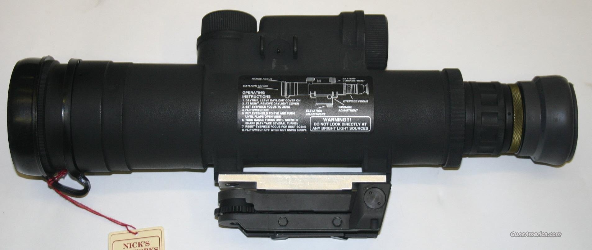 Generation 1 Night Vision Weapon Sight Anpvs 2 For Sale