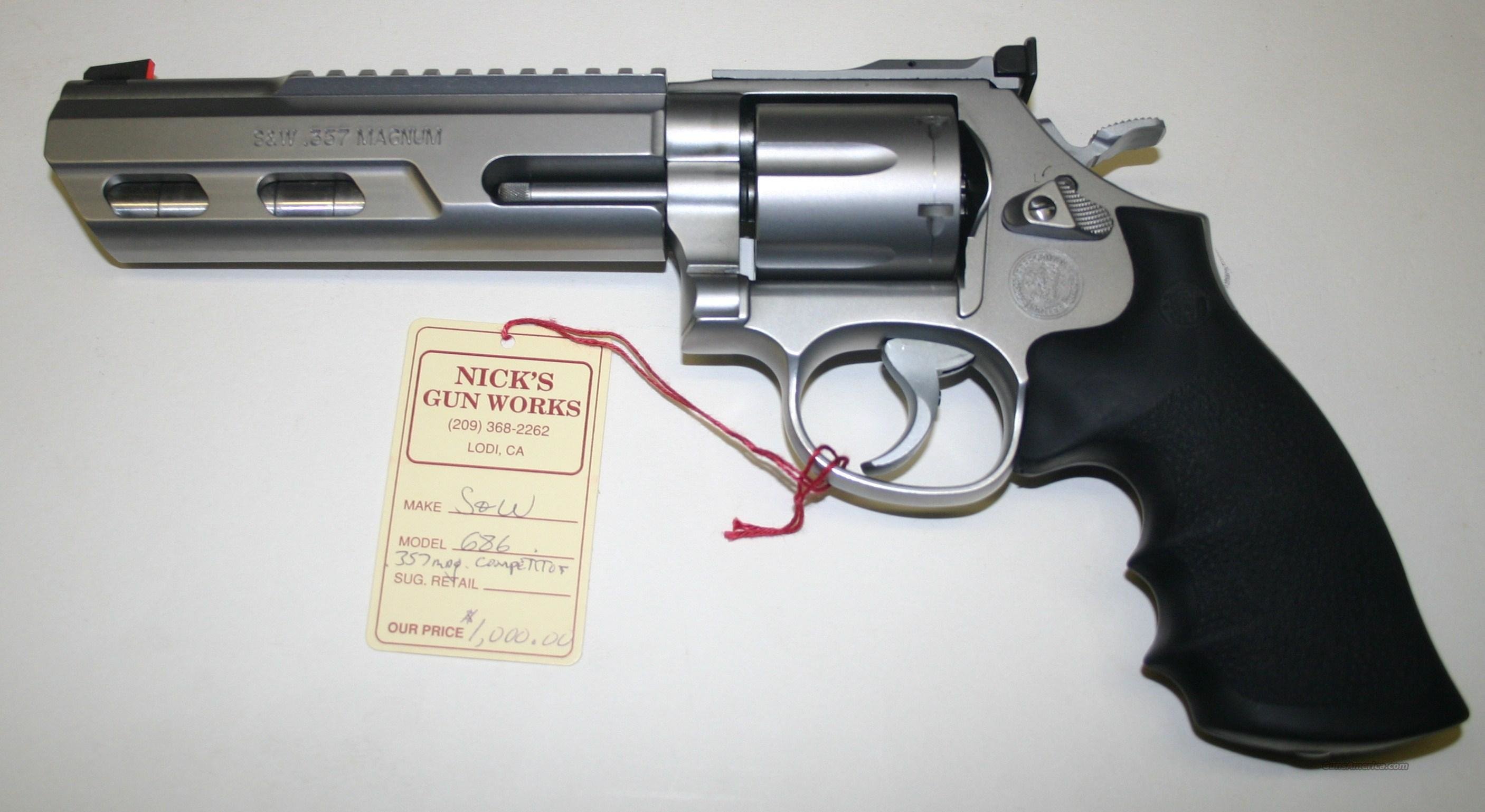 Smith & Wesson 686 Competitor .357 ... for sale at Gunsamerica.com ...