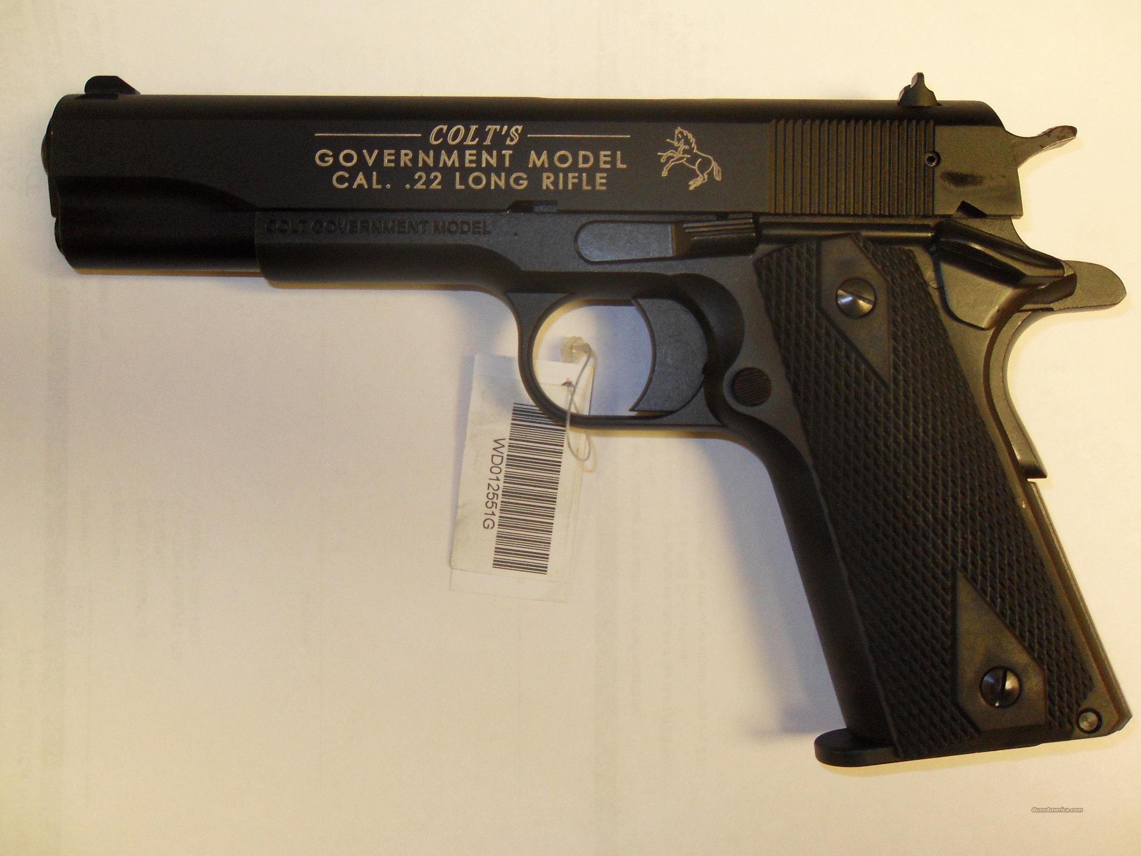 Colt 1911 A1 Govt Model 22 Lr For Sale 8481