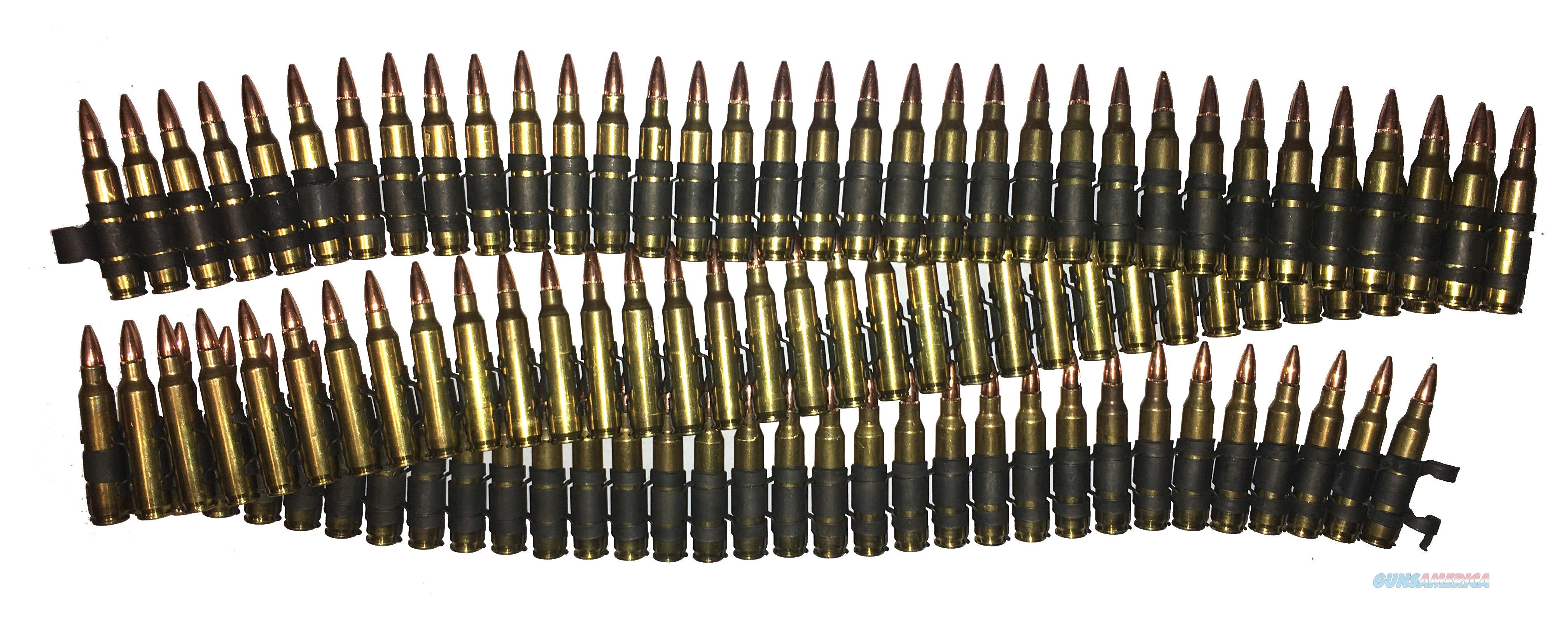 100rd Belt 5.56 NATO Dummy Rounds i... for sale at Gunsamerica.com ...