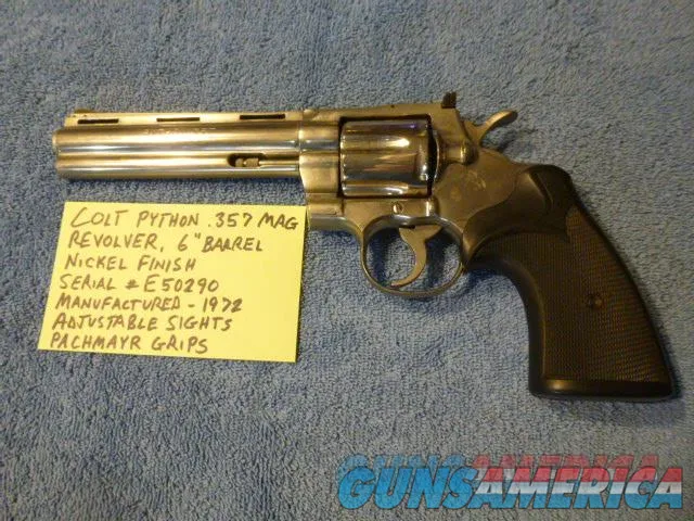 colt python 44 mag for sale on GunsAmerica. Buy a colt pytho...