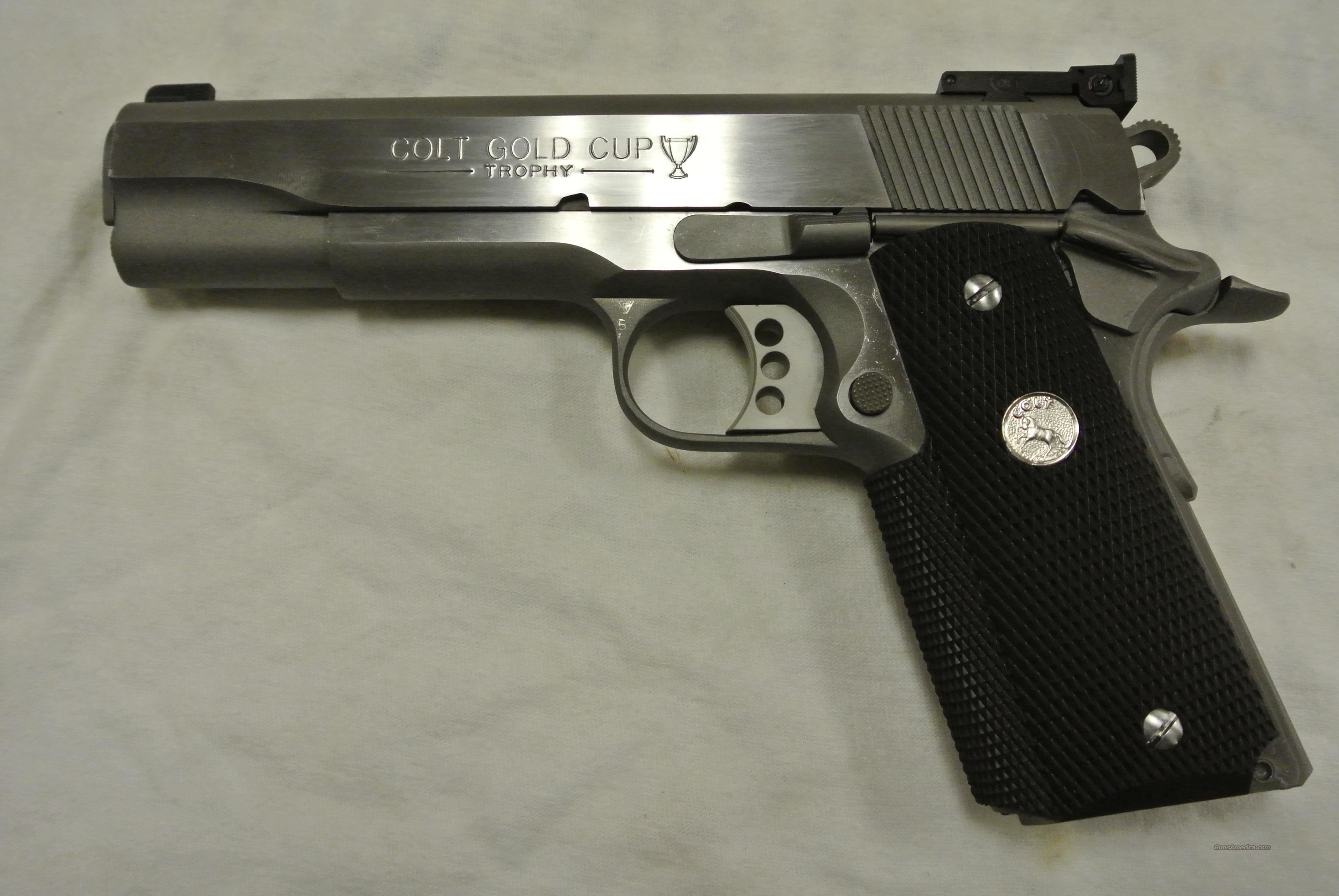 Colt Gold Cup Trophy Stainless 45 A... for sale at Gunsamerica.com ...