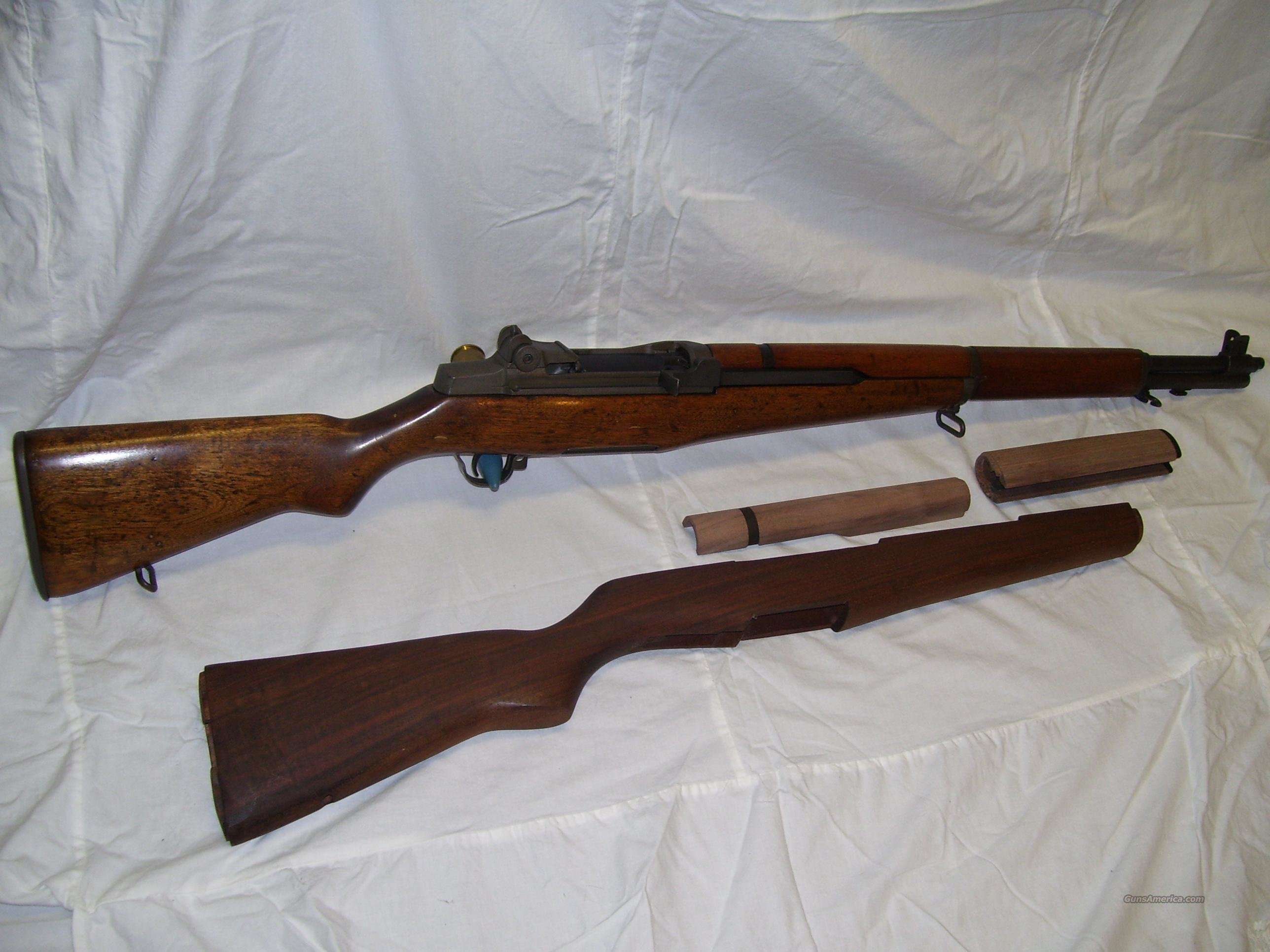 Springfield M1 Garand with new waln... for sale at Gunsamerica.com ...