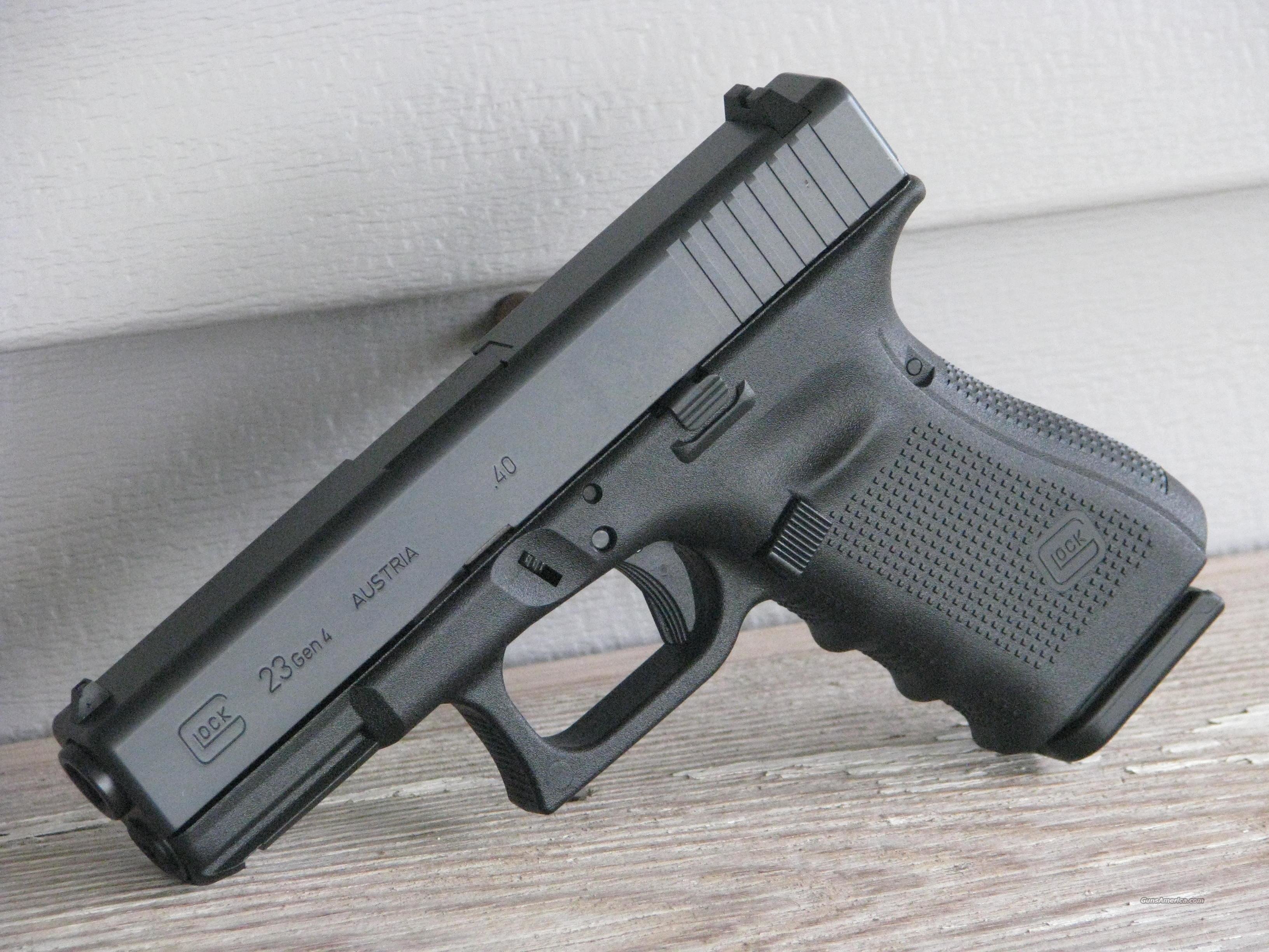 Glock 23 Gen 4 G23 .40 PG2350203 /E... for sale at Gunsamerica.com ...