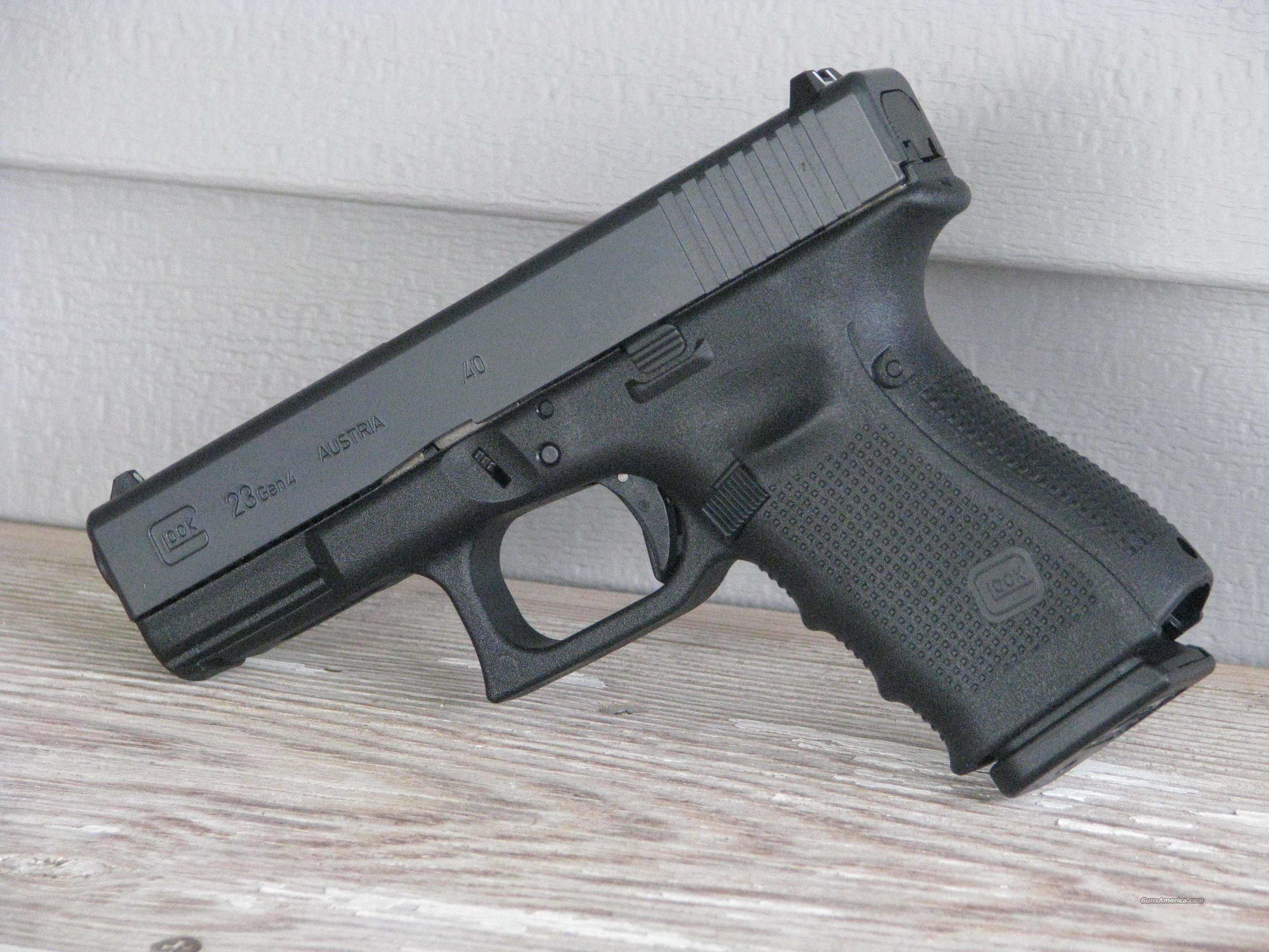 Glock 23 Gen 4 G23 .40 PG2350203 /E... for sale at Gunsamerica.com ...