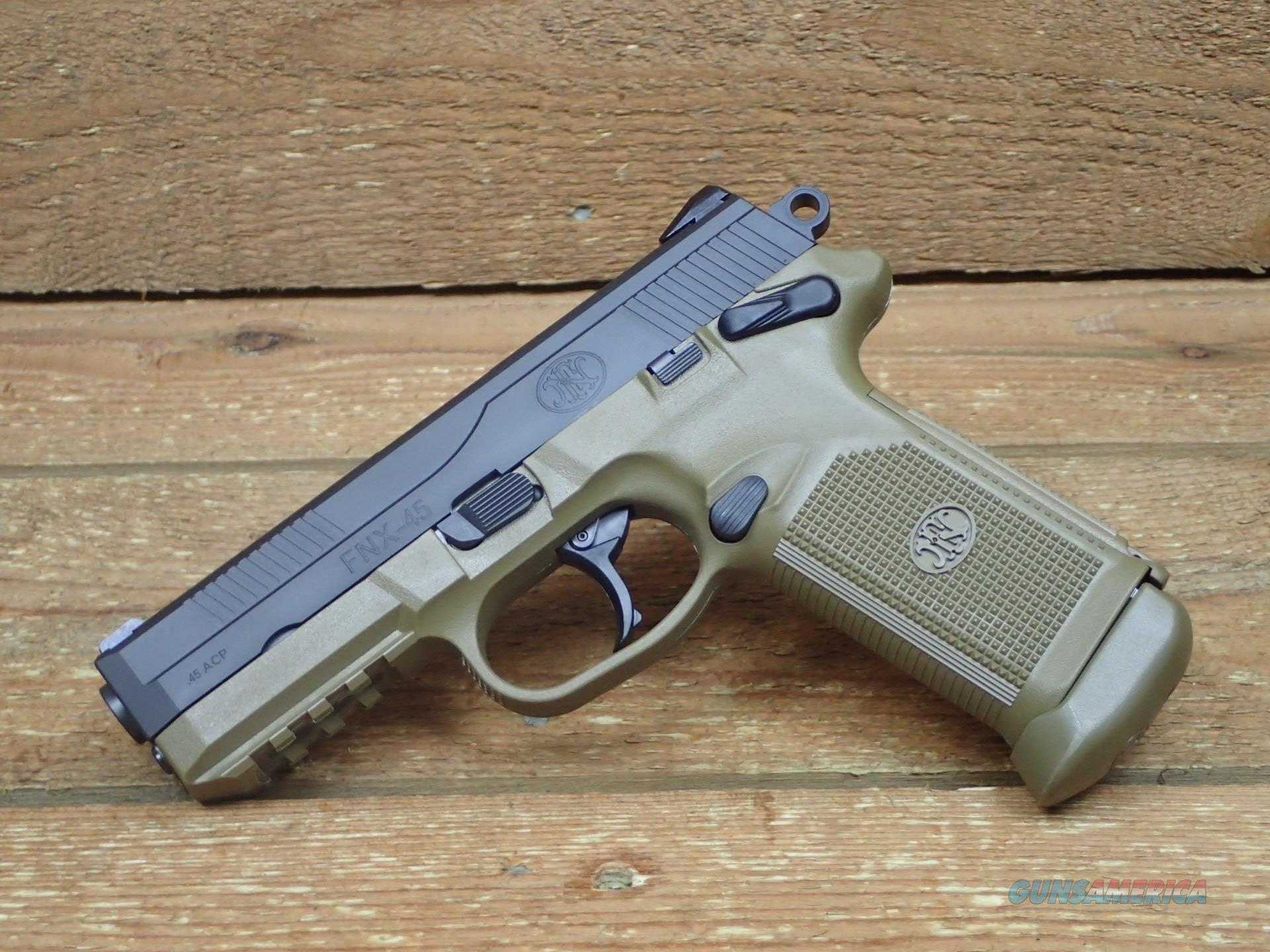 FNH FNX ACP Tactical FDE RD For Sale At Gunsamerica Com