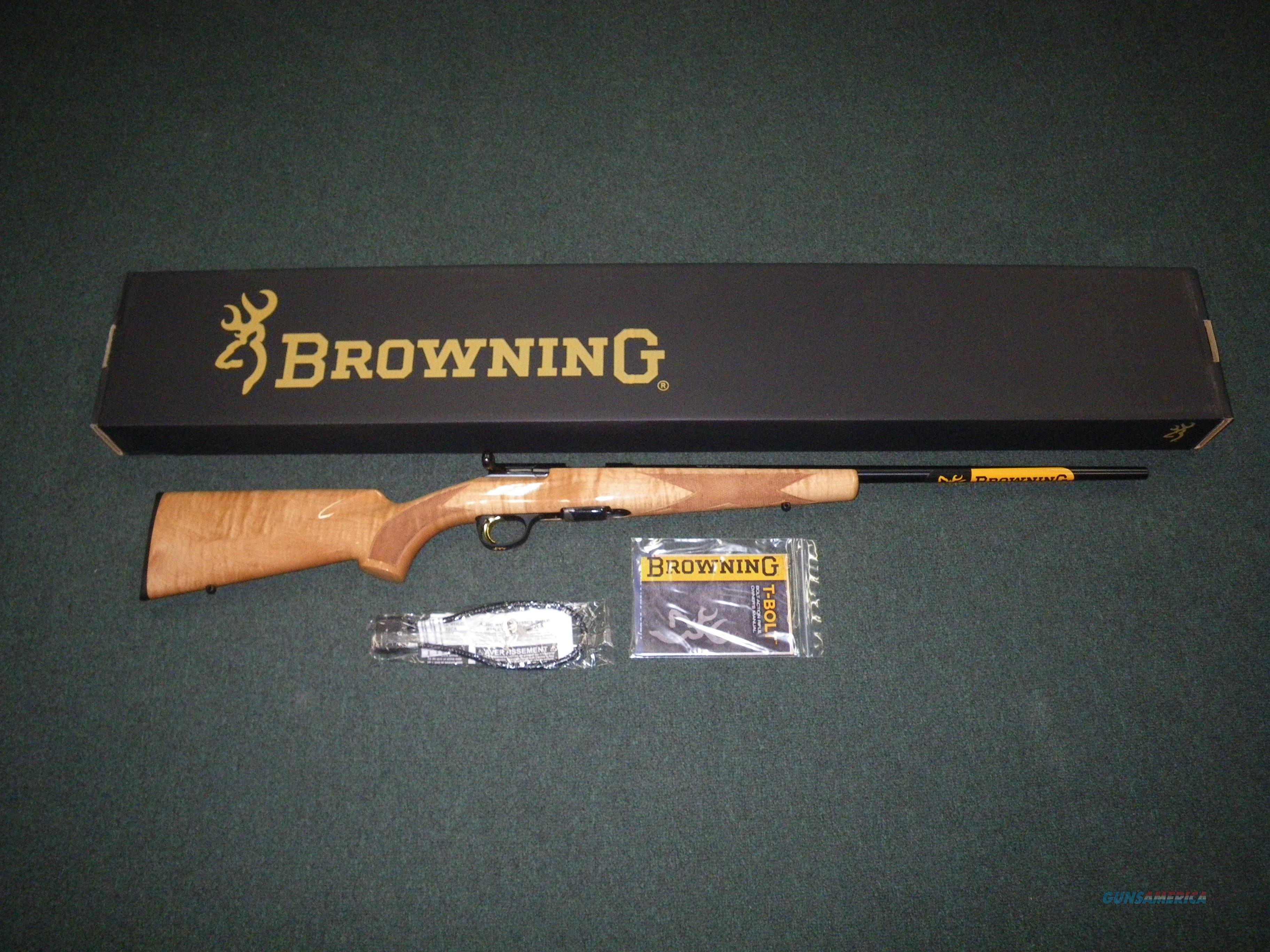 Browning T Bolt Sporter Maple 17 Hm For Sale At