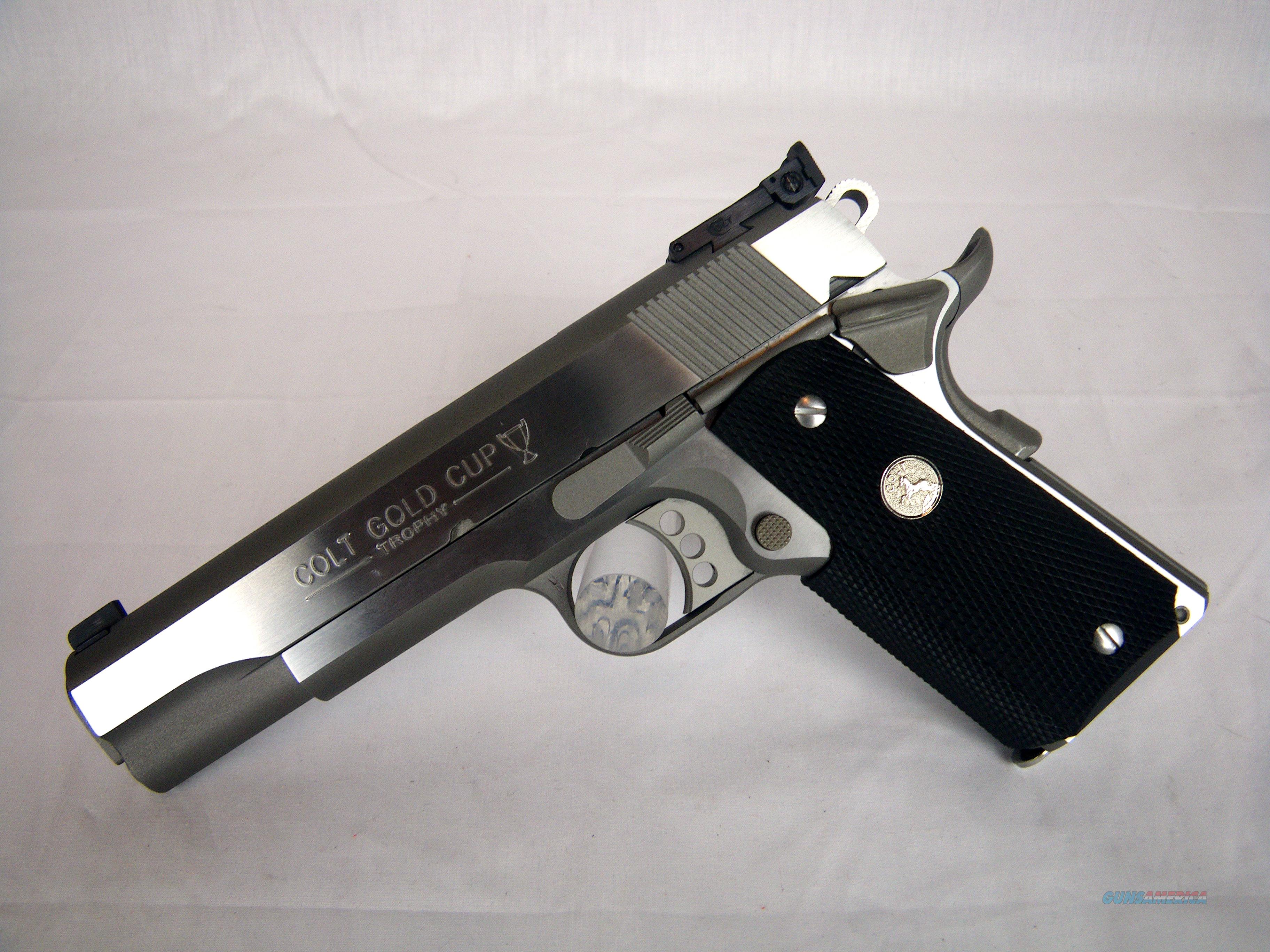Colt Gold Cup Trophy 45ACP 5" Stainless NEW 050... for sale