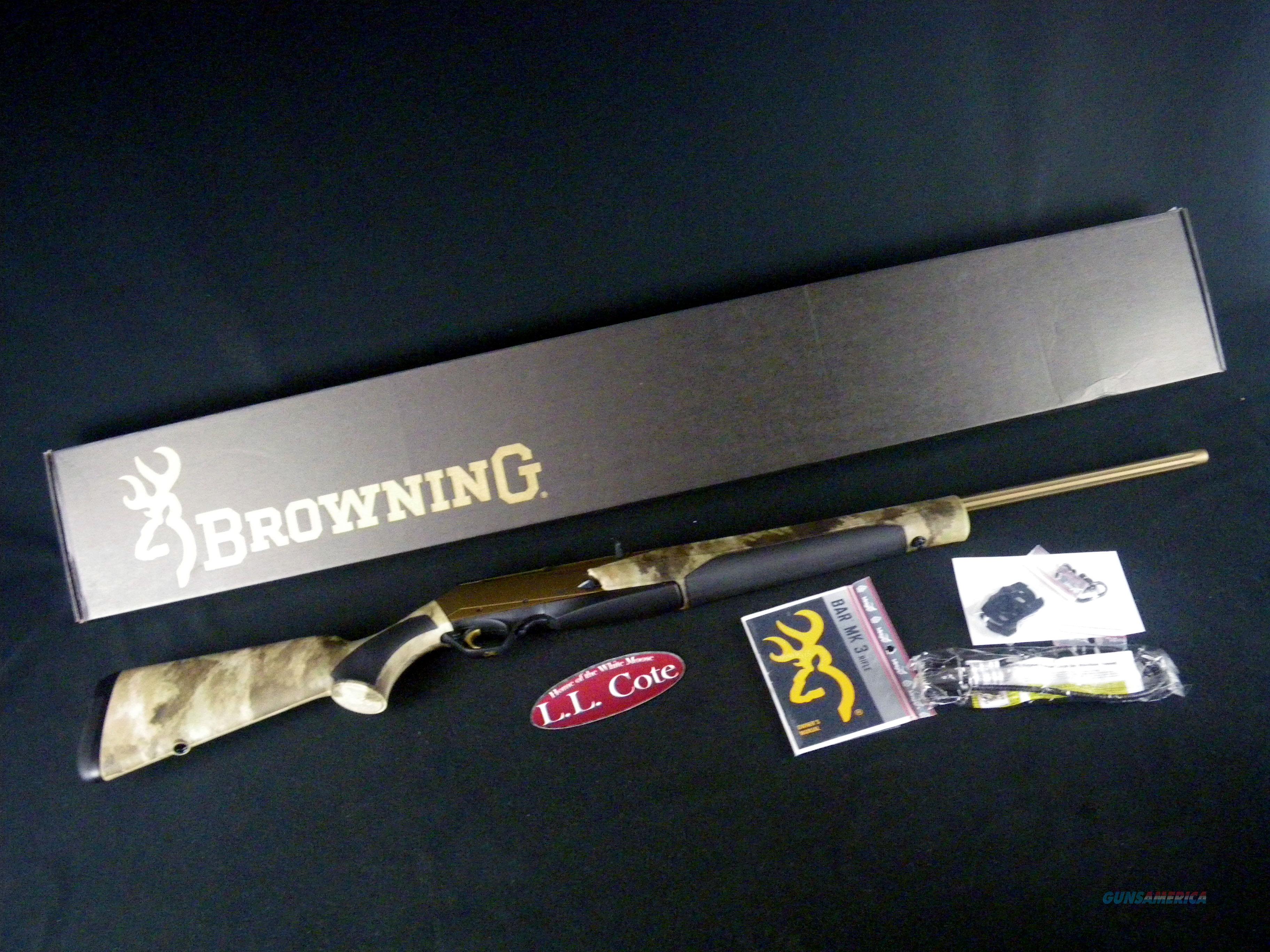 Browning Bar Mark Iii Hells Canyon Speed 308 Win 22 New 031064218