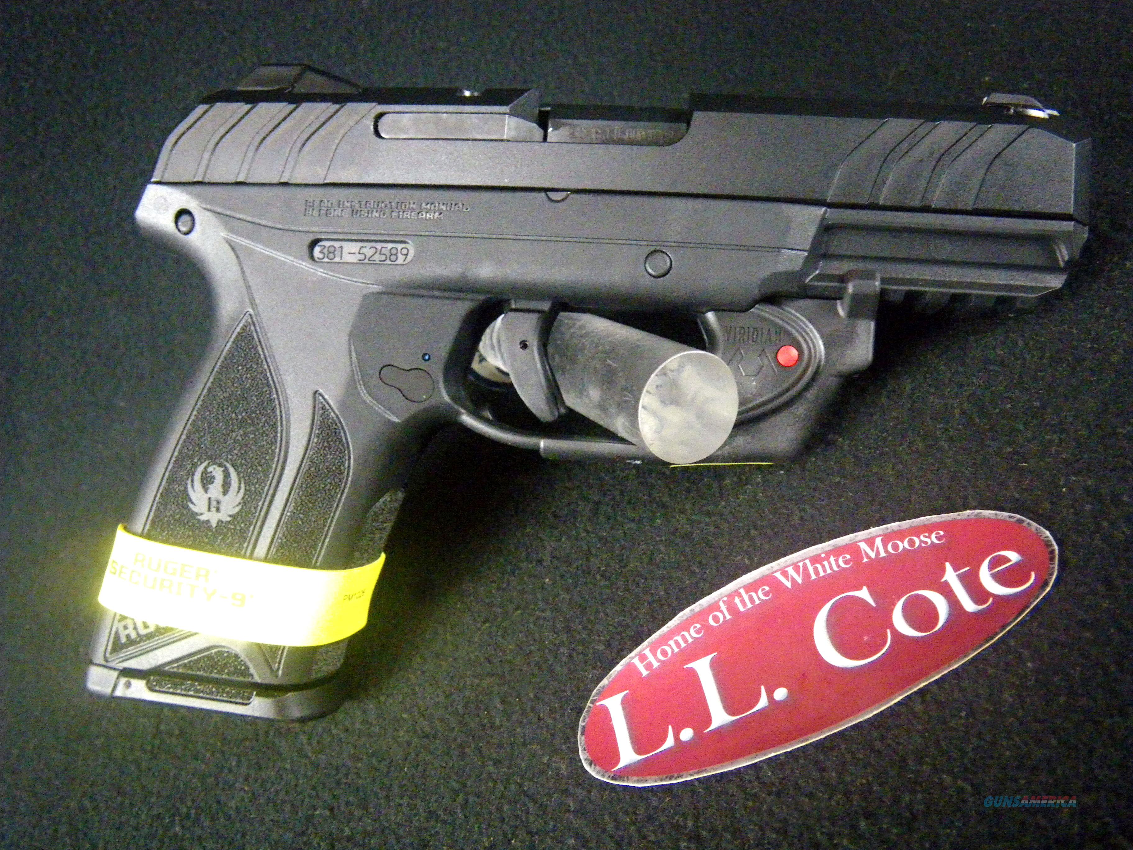 Ruger Security 9 Viridian Laser 9mm For Sale At 994839899 4889